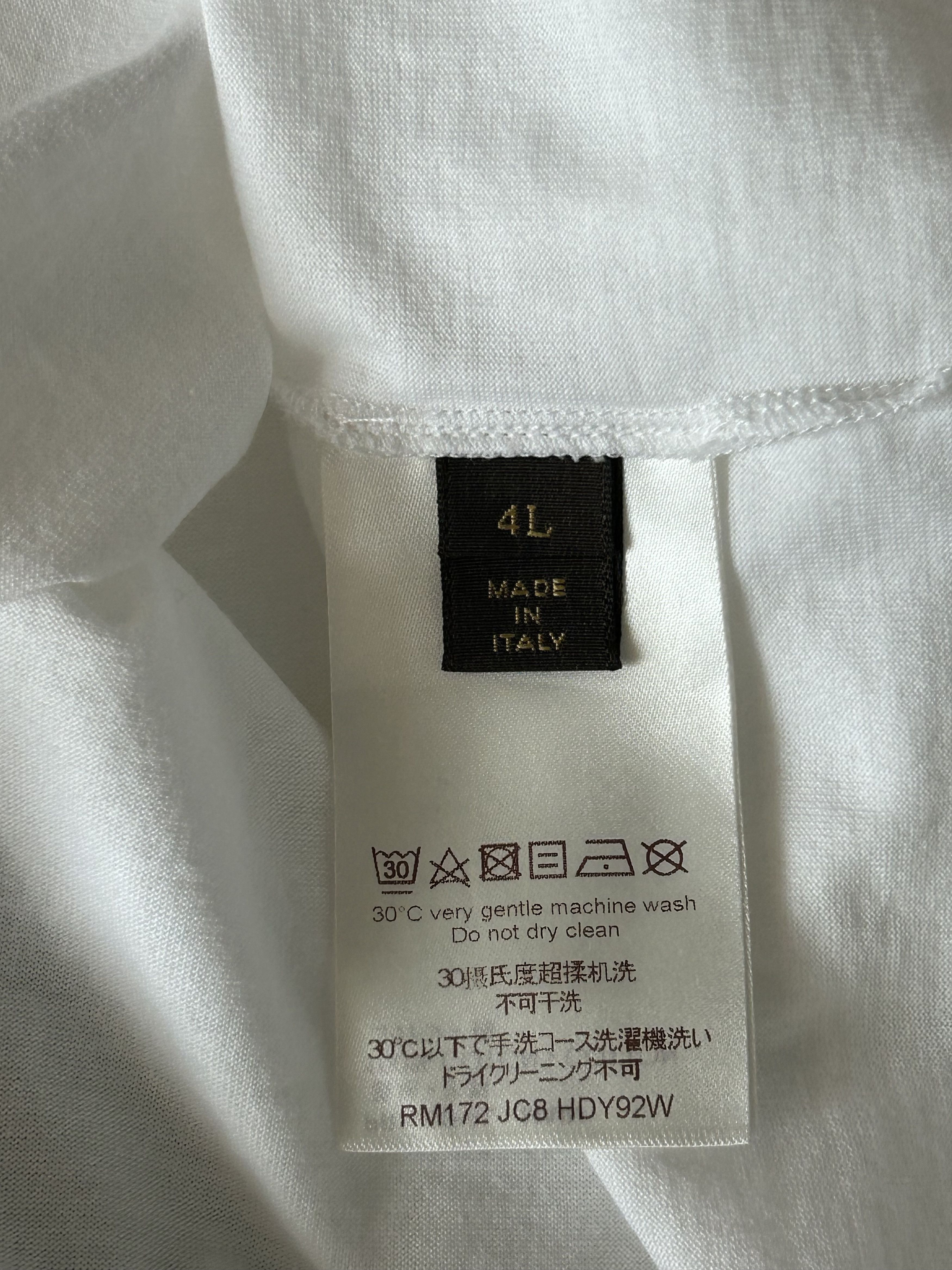 Louis Vuitton Louis Vuitton Supreme White & Red Box Logo T-Shirt Size US XXL / EU 58 / 5 - 4 Thumbnail