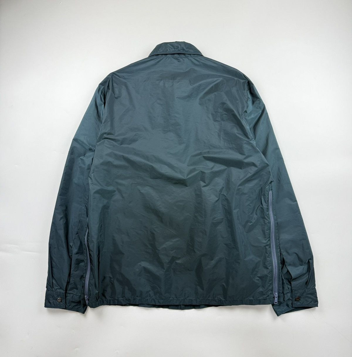 Prada Prada Side Zip Nylon Jacket Size US XL / EU 56 / 4 - 2 Thumbnail