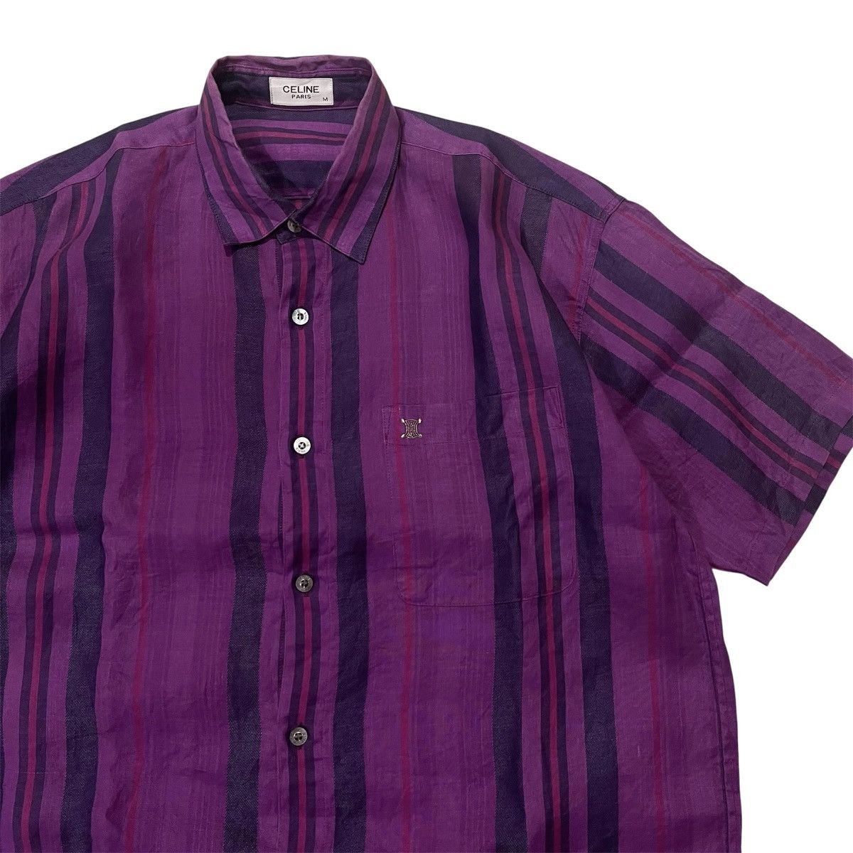 Celine 90’s Celine shirt luxury Size US L / EU 52-54 / 3 - 3 Thumbnail