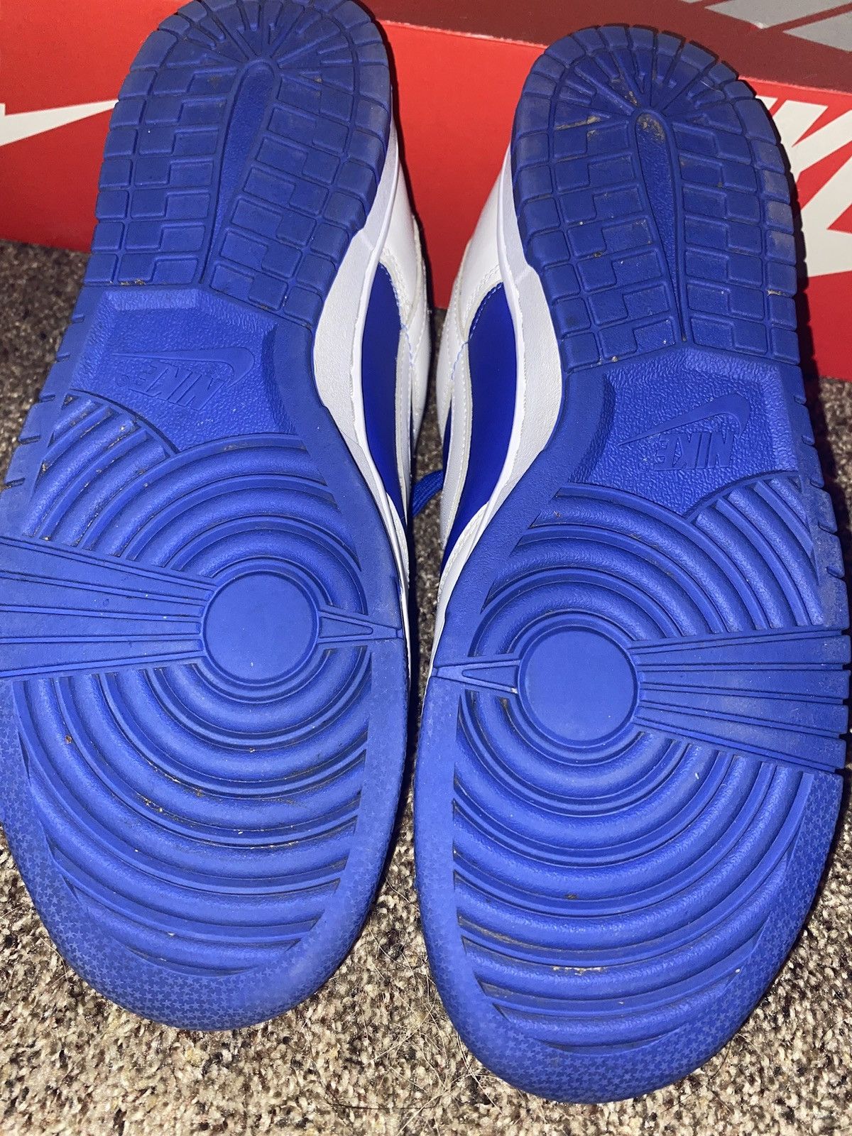 Nike Nike Dunk Racer Blue White Size US 10.5 / EU 43-44 - 6 Thumbnail