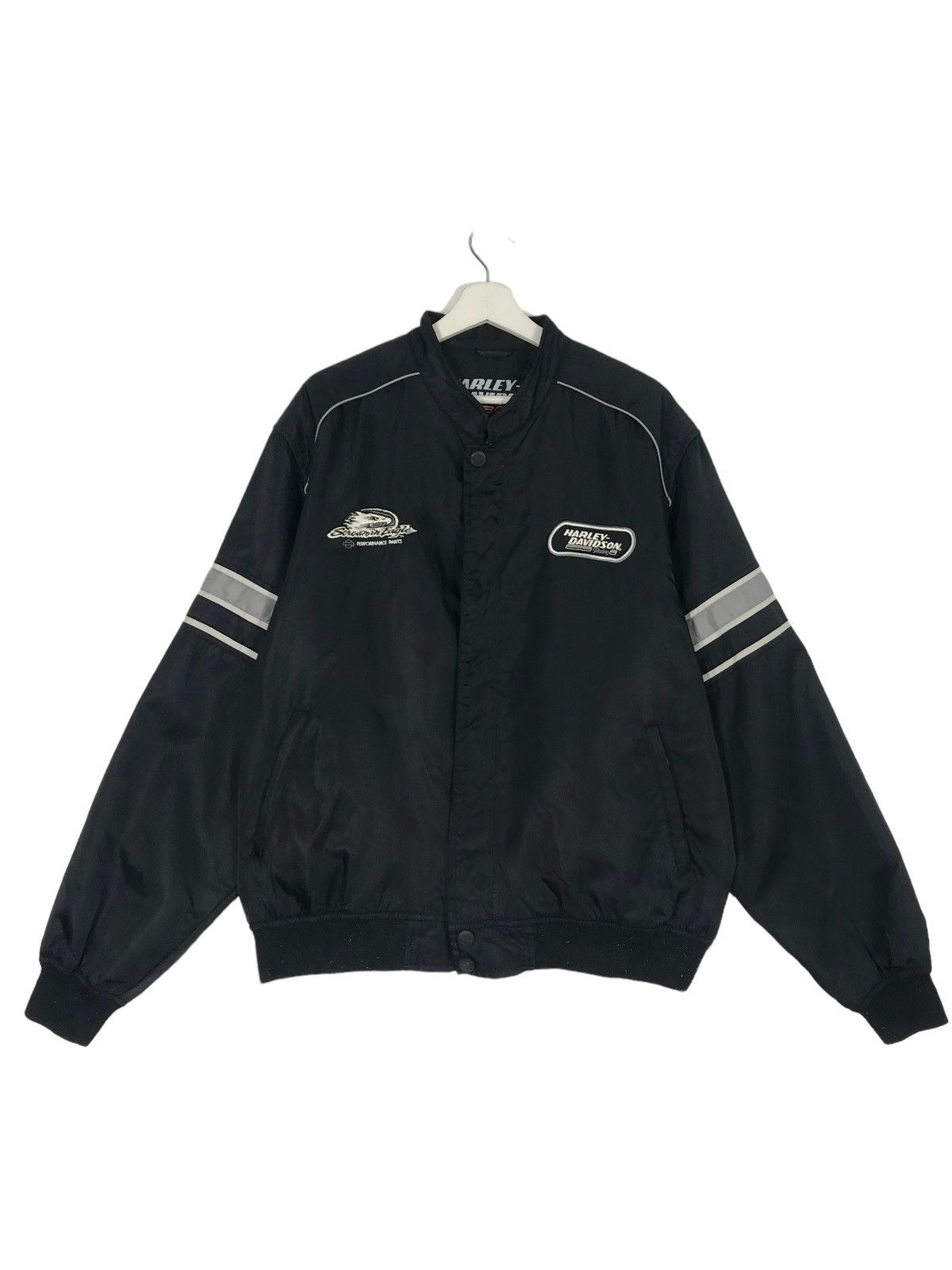 Harley Davidson 💥 HARLEY DAVIDSON RACING JACKET Size US XL / EU 56 / 4 - 1 Thumbnail