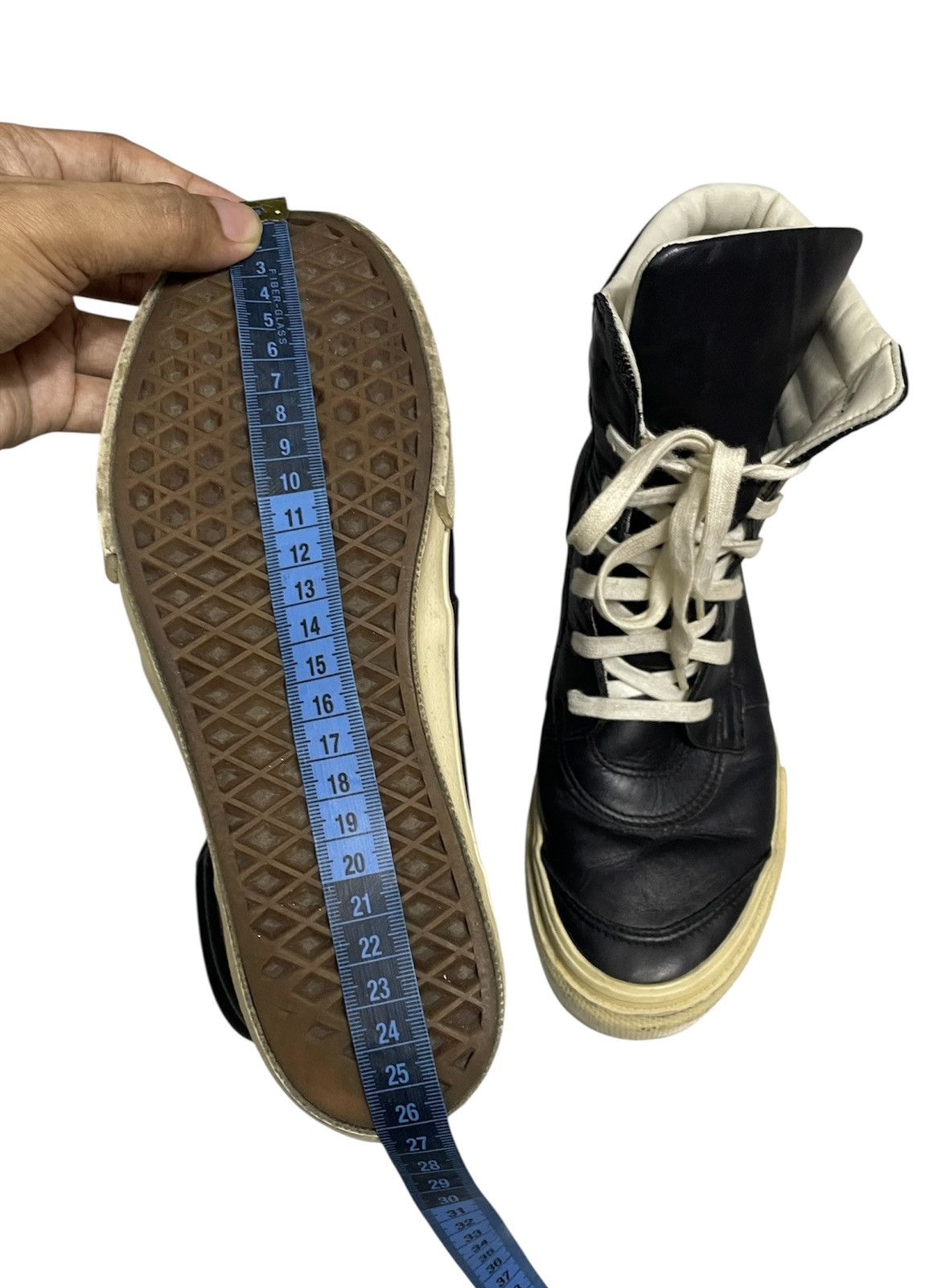 Yohji Yamamoto Vintage Yohji Yamamoto Geobasket Shoes Rick Owens Style Size US 7 / EU 40 - 10 Thumbnail