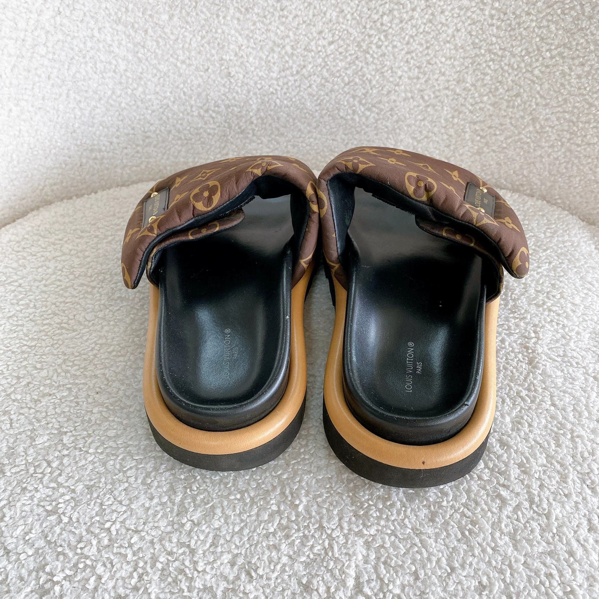 Louis Vuitton Louis Vuitton Monogram Slippers EU 37 Size US 6.5 / IT 36.5 - 4 Thumbnail