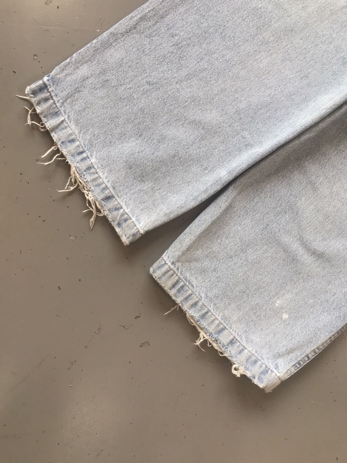 Guess × Vintage 90s Vintage guess jean baby blue carpenter denim Size US 32 / EU 48 - 10 Thumbnail