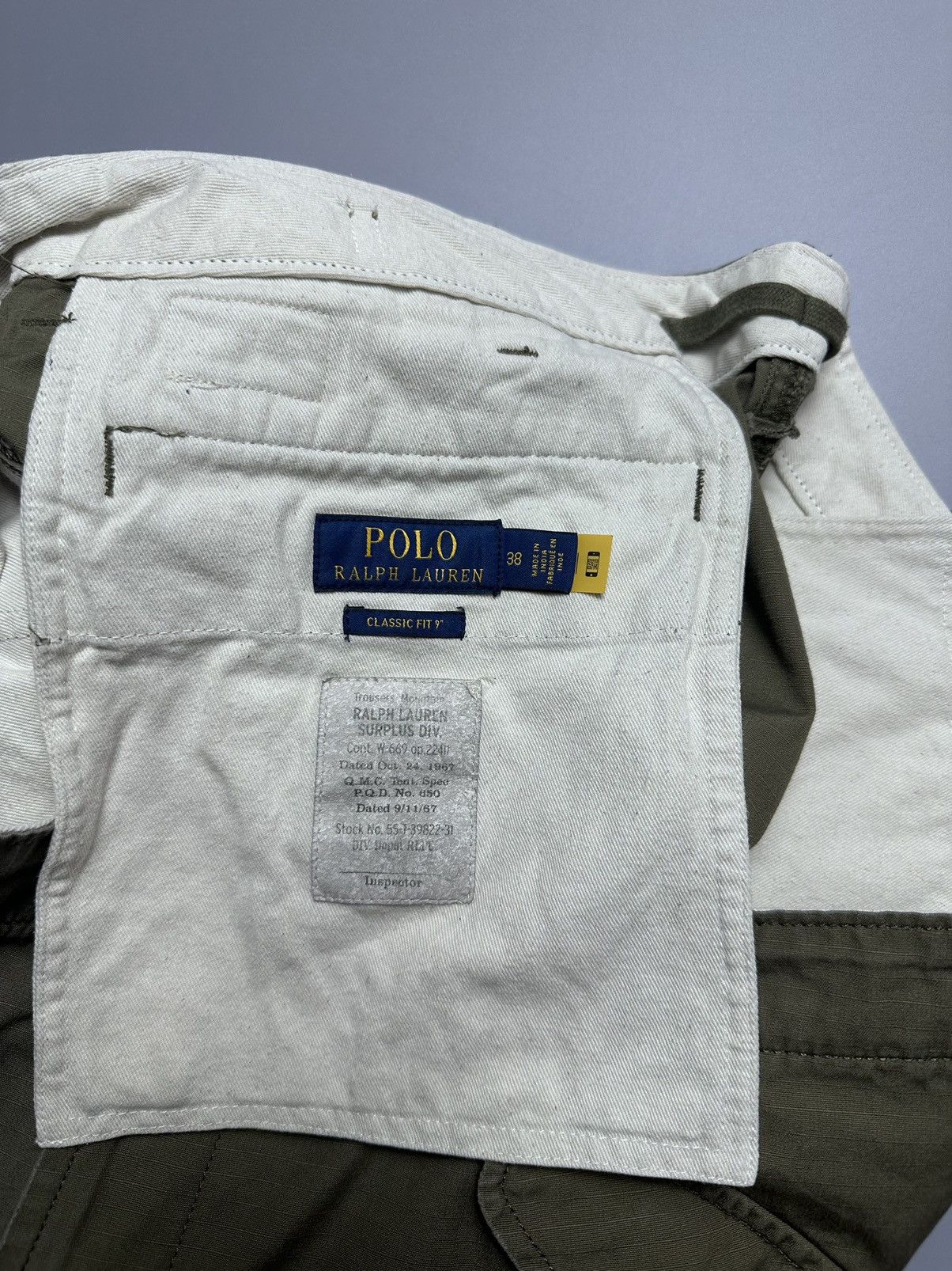 Polo Ralph Lauren Polo Ralph Lauren Utility Ripstop Cargo Shorts size 38 Size US 38 / EU 54 - 18 Thumbnail