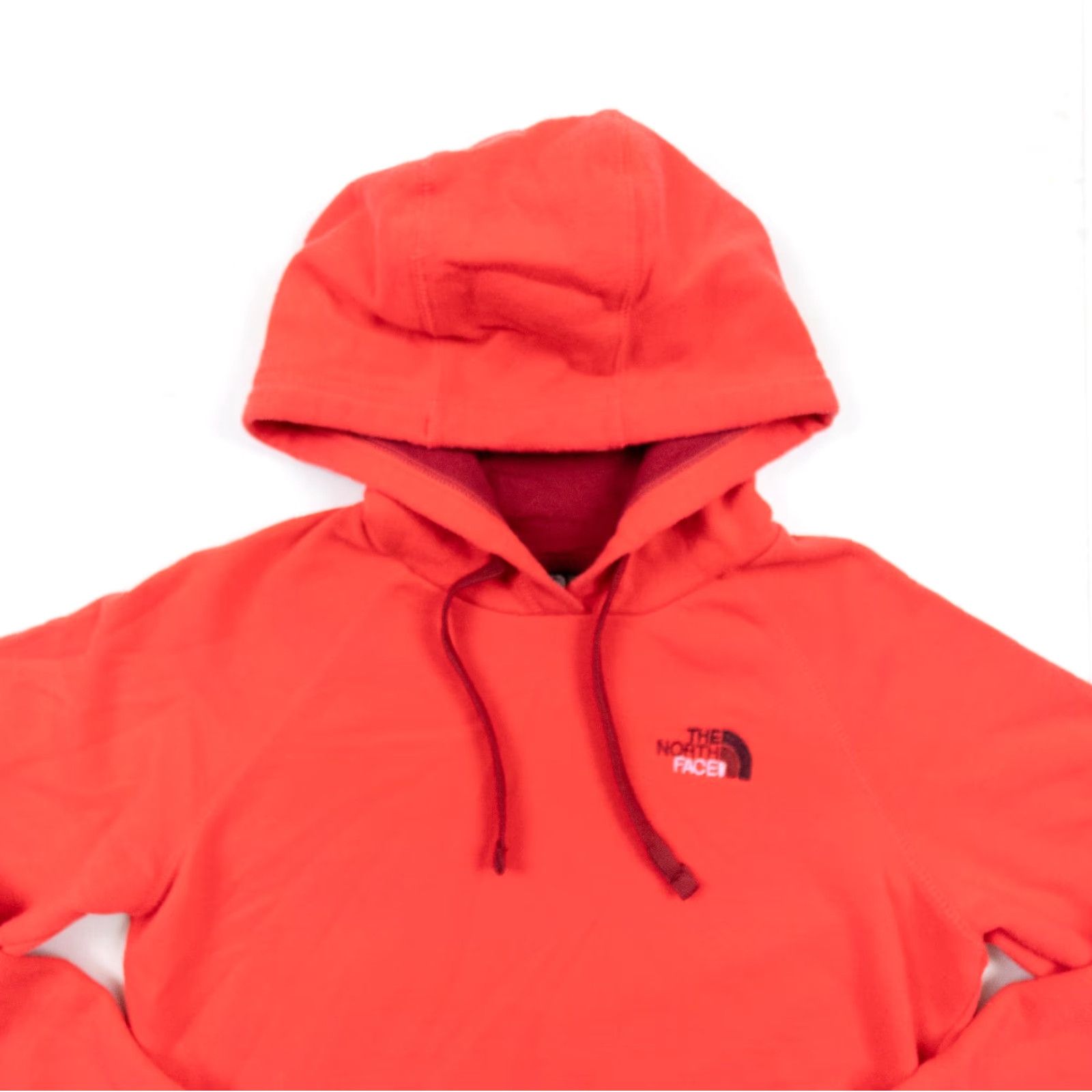 The North Face The North Face Womens Hoodie Sweatshirt Small Red Outdoor Pullover Ladies Size S / US 4 / IT 40 - 2 Thumbnail