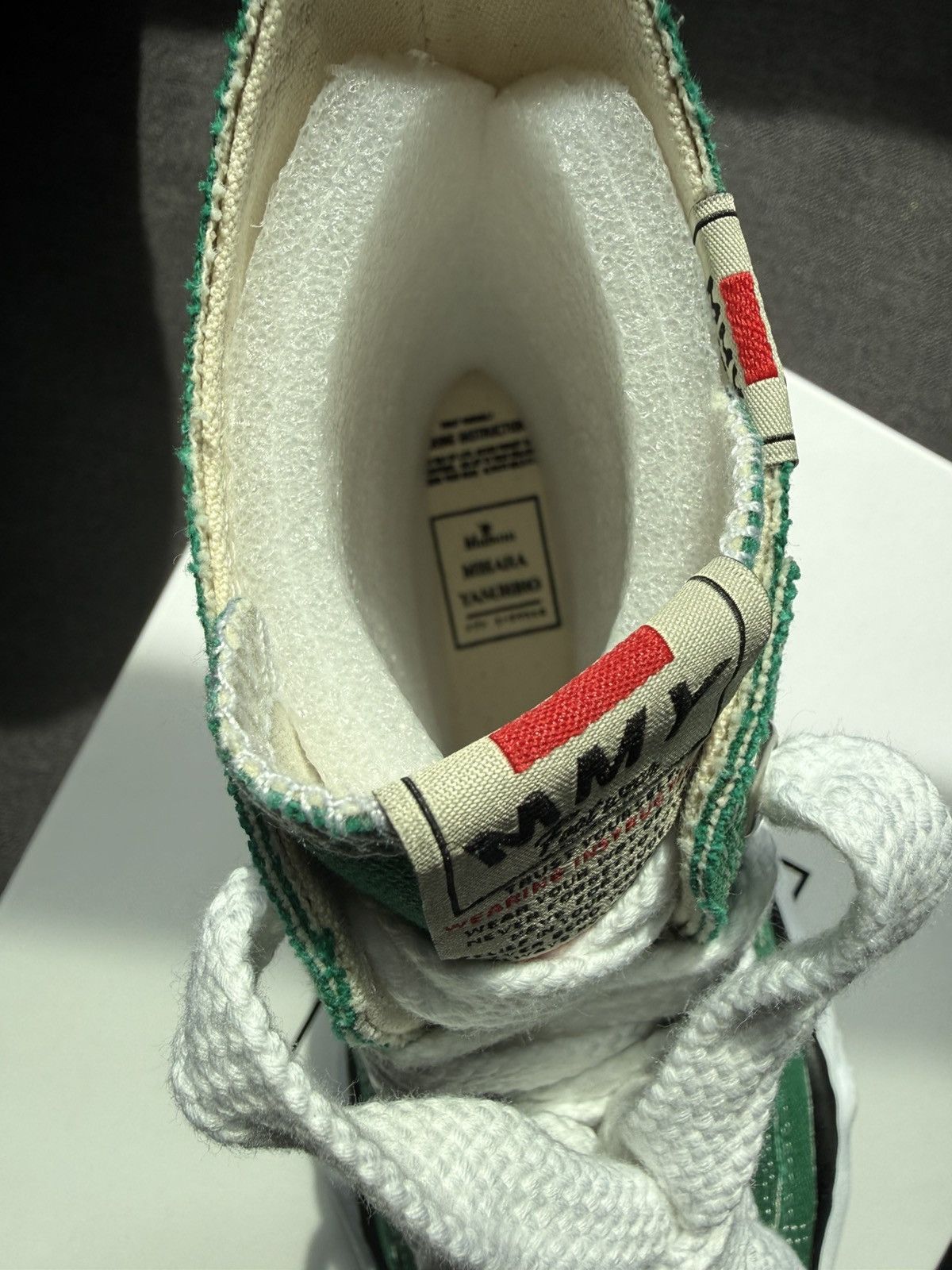 Maison MIHARA YASUHIRO maison mihara yasuhiro high top sneakers Green Size US 10 / EU 43 - 11 Thumbnail