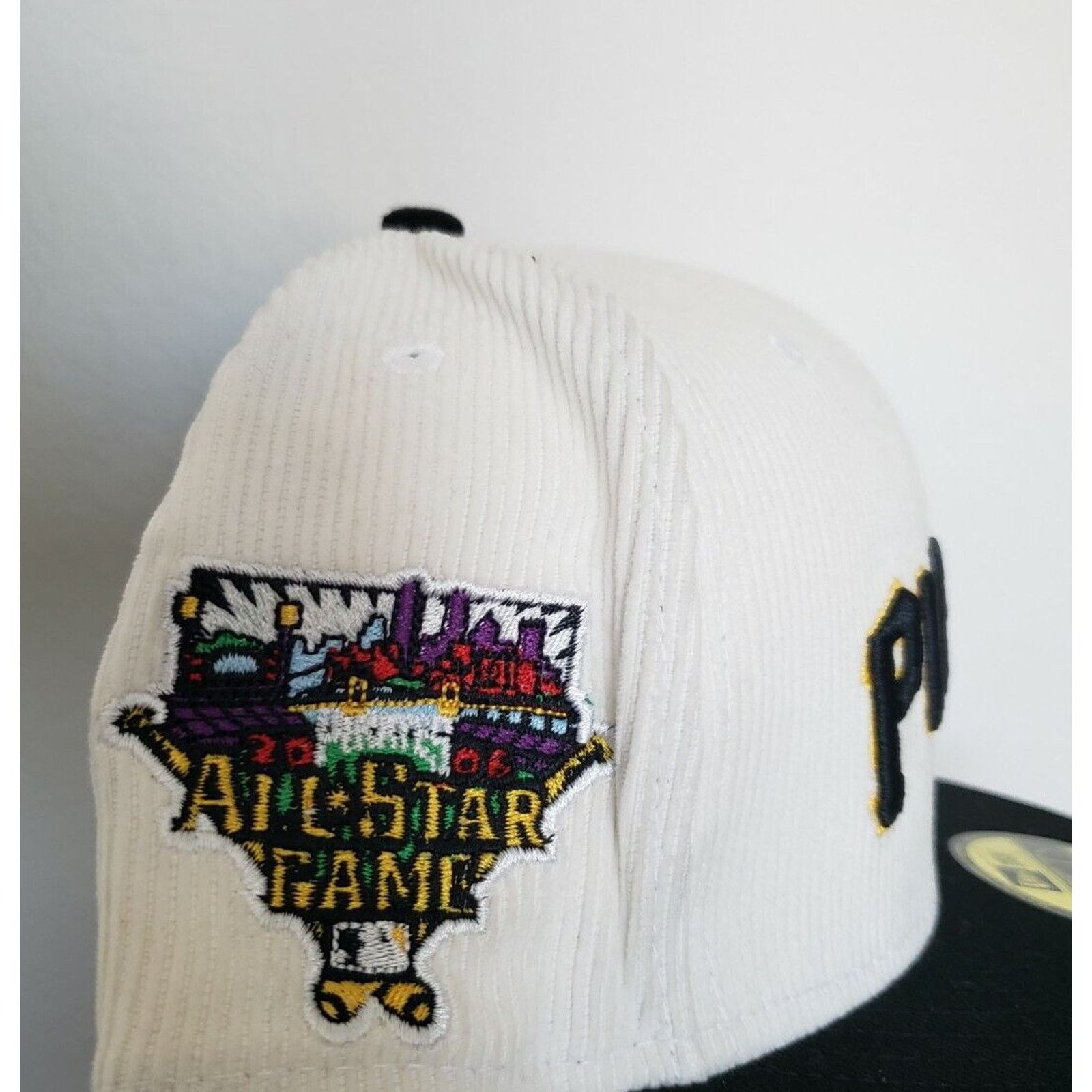 New Era Pittsburgh Pirates Hat Corduroy 2006 ASG 5950 7 5/8 New Era Size ONE SIZE - 3 Thumbnail