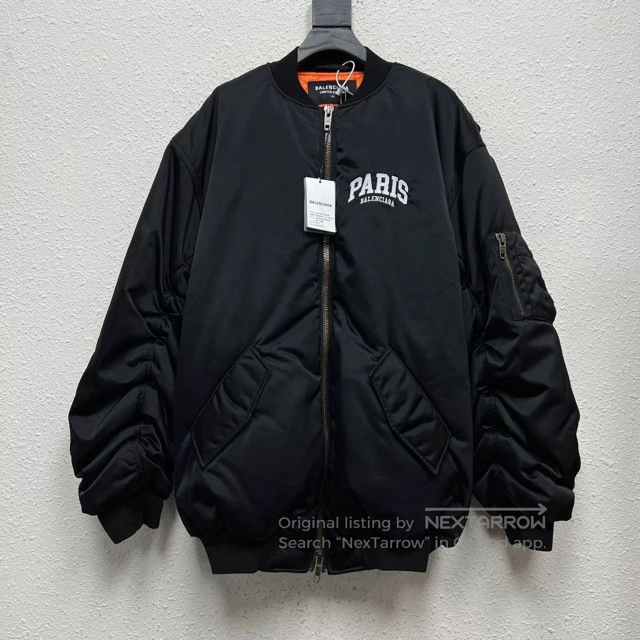 Balenciaga paris city limited edition bomber jacket. Size US M / EU 48-50 / 2 - 1 Thumbnail