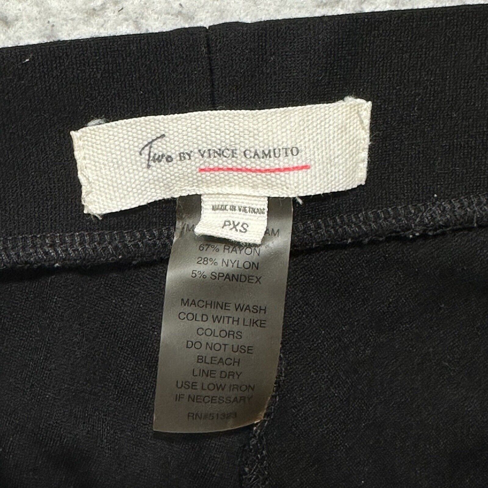 Vince Camuto Vince Camuto XS (PXS) 27" Inseam Ankle Black Leggings Size 26" / US 2 / IT 38 - 8 Thumbnail