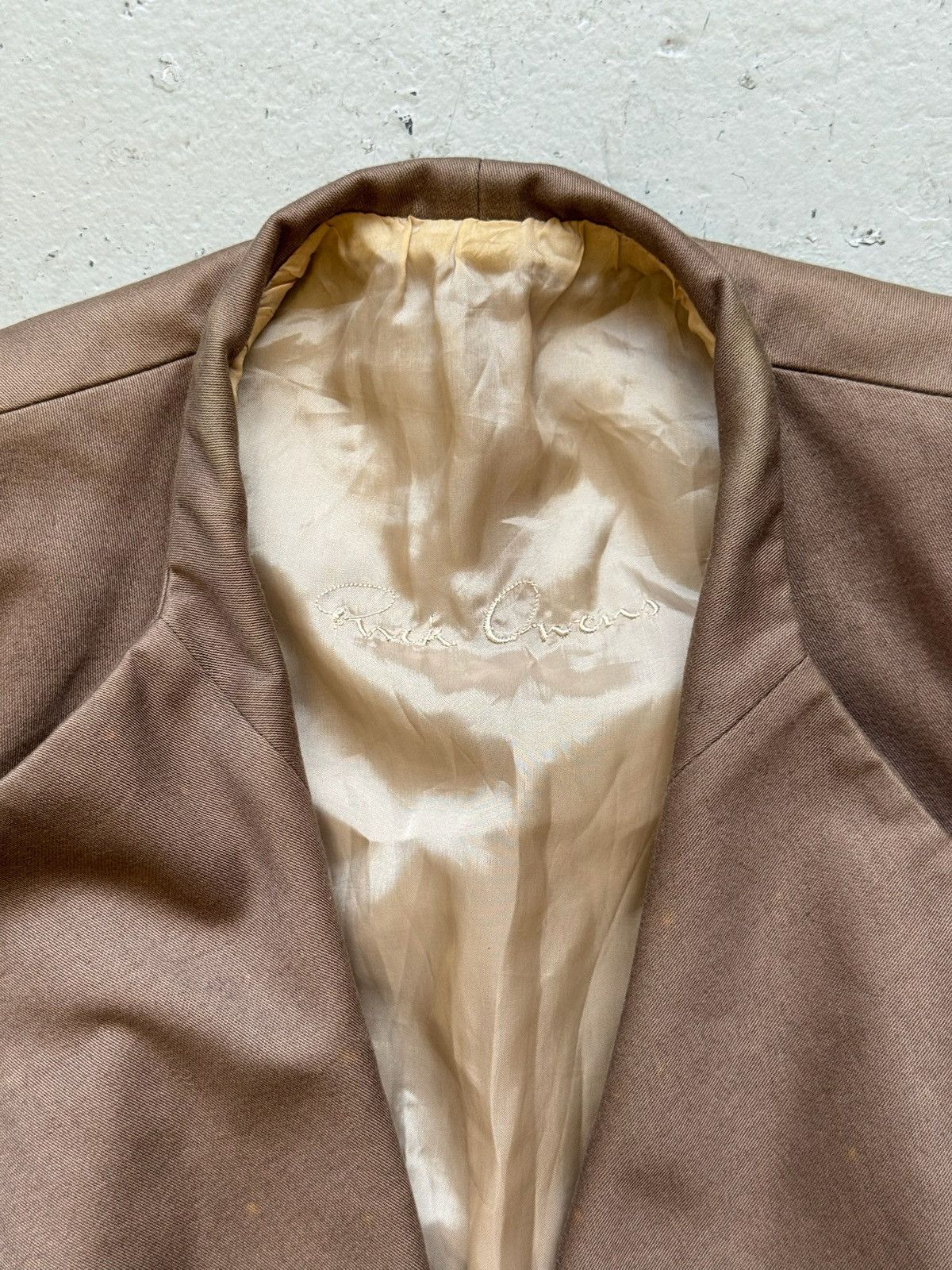 Rick Owens Rick Owens FW02 Sparrow Blazer Size M / US 6-8 / IT 42-44 - 4 Thumbnail