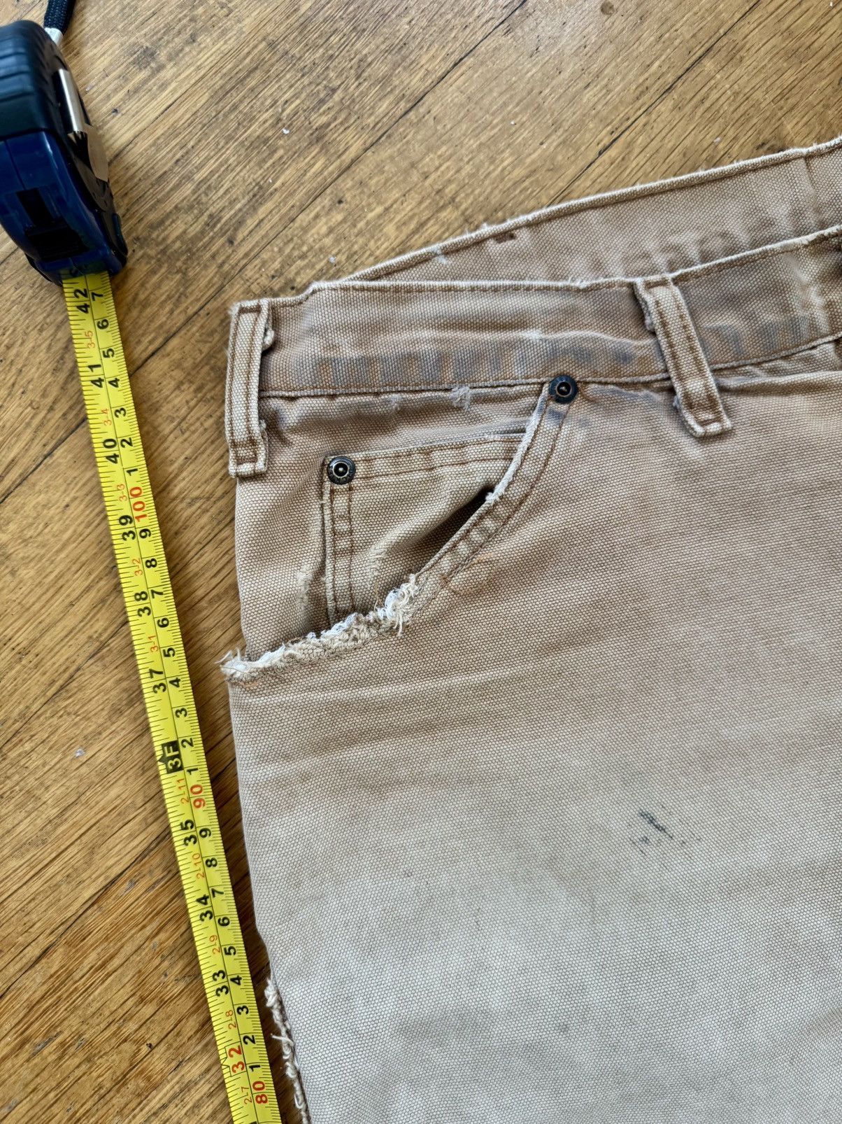 Dickies Vintage light brown dickies pants Size US 32 / EU 48 - 2 Thumbnail