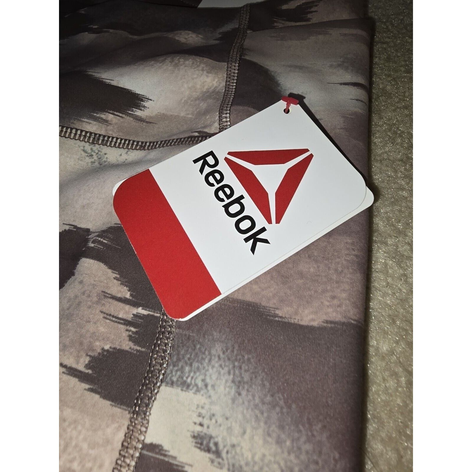 Reebok NEW Reebok Women's Active 7/8 High Rise Legging Camo Size XL Size 36" / US 14 / IT 50 - 2 Thumbnail