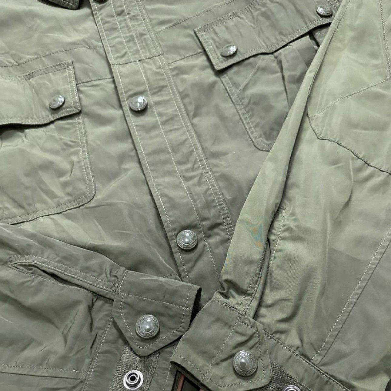 Polo Ralph Lauren Vintage Polo Ralph Lauren Field Military Jacket Size US XL / EU 56 / 4 - 4 Thumbnail