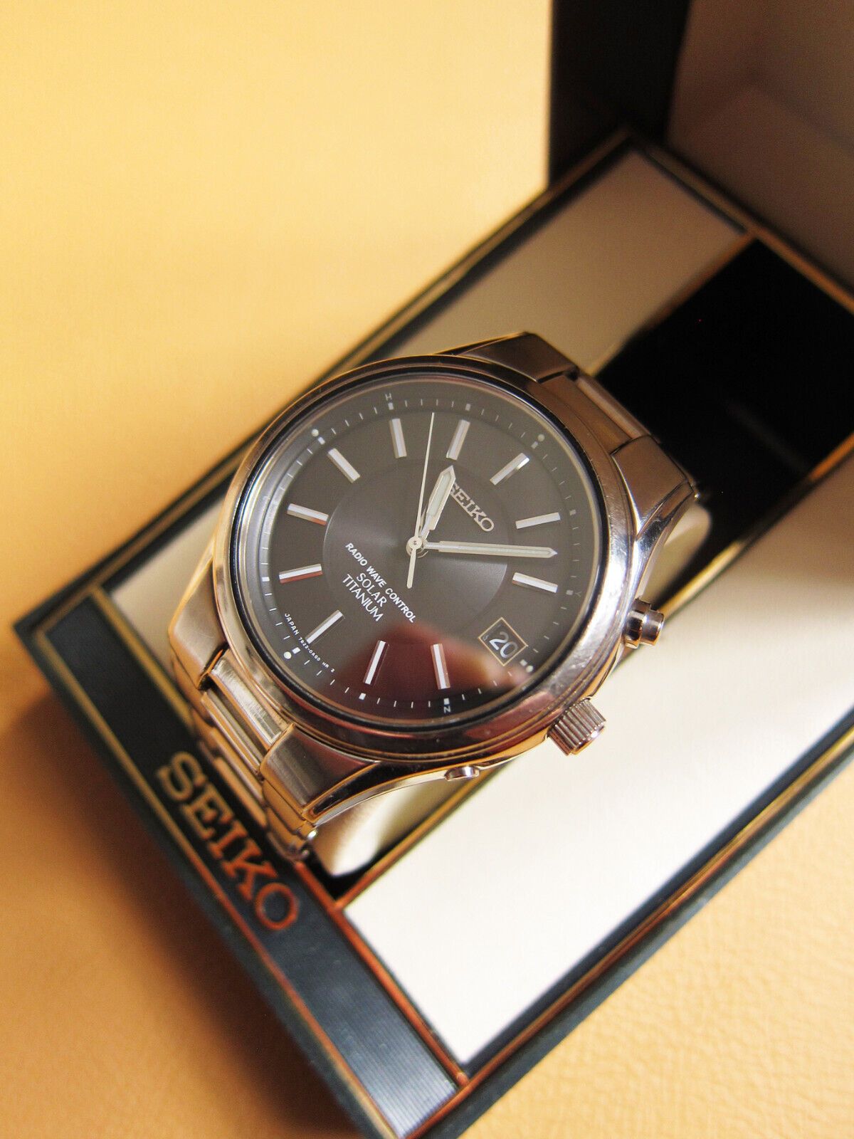 Seiko SEIKO 7B22-0AD0 Solar RadioWave Control Titanium Men's Watch Size ONE SIZE - 3 Thumbnail