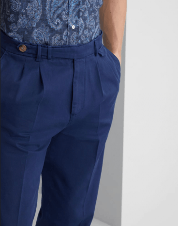 Brunello Cucinelli Dyed Pants in Dark Blue Size US 36 / EU 52 - 3 Thumbnail