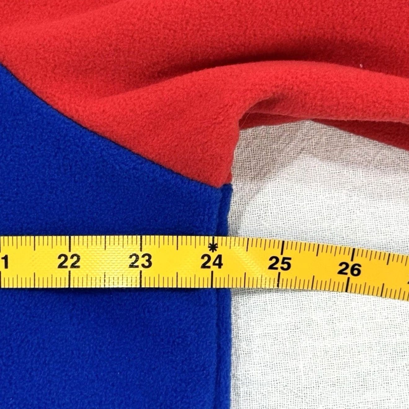 Polo Ralph Lauren Ralph Lauren Polo Bear Sweater Men L Red/Blue Fleece 1/4 Snap Pullover Sweatshirt Size US L / EU 52-54 / 3 - 5 Thumbnail