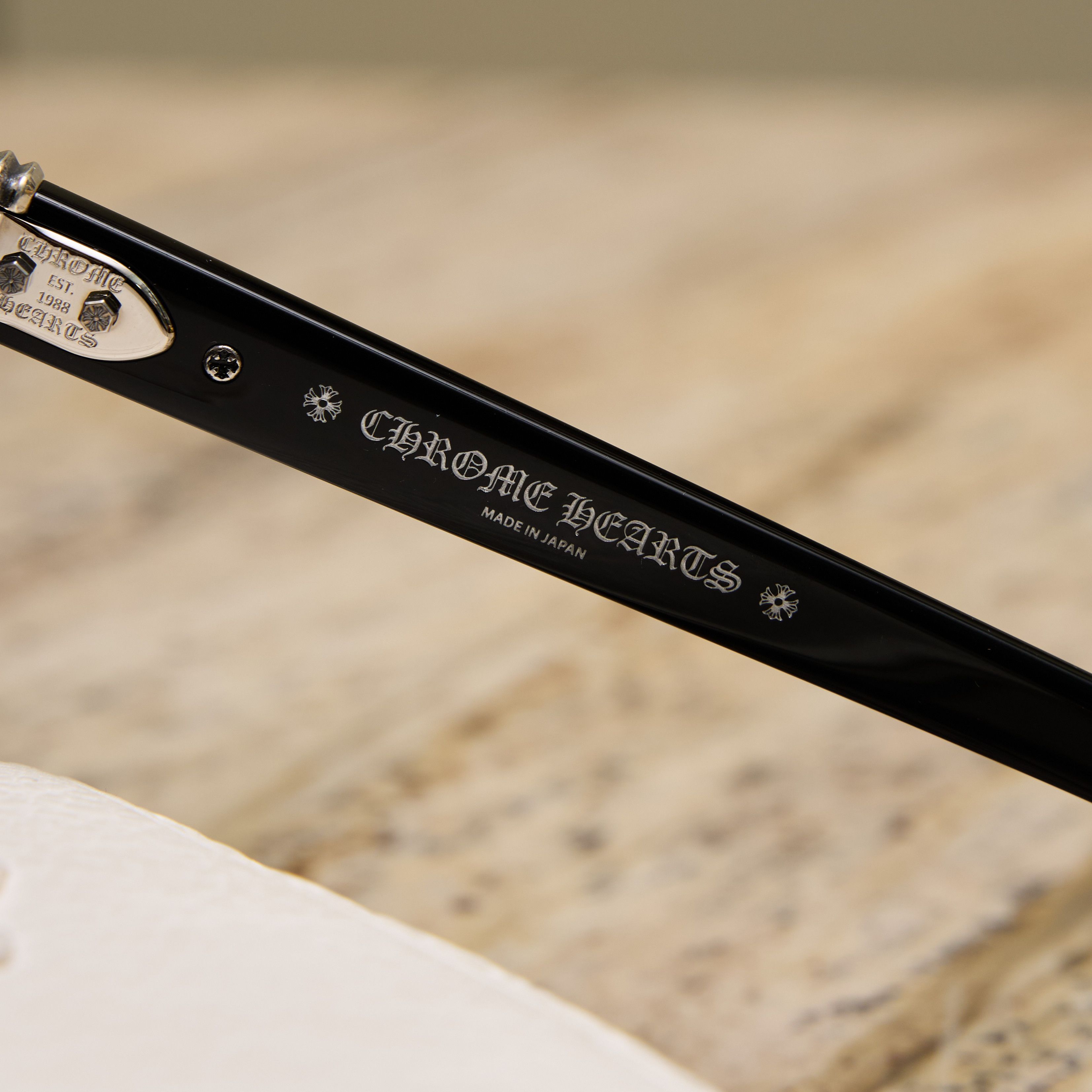 Chrome Hearts CHROME HEARTS TRITITSAGAIN BLACK-SUN Size ONE SIZE - 6 Thumbnail
