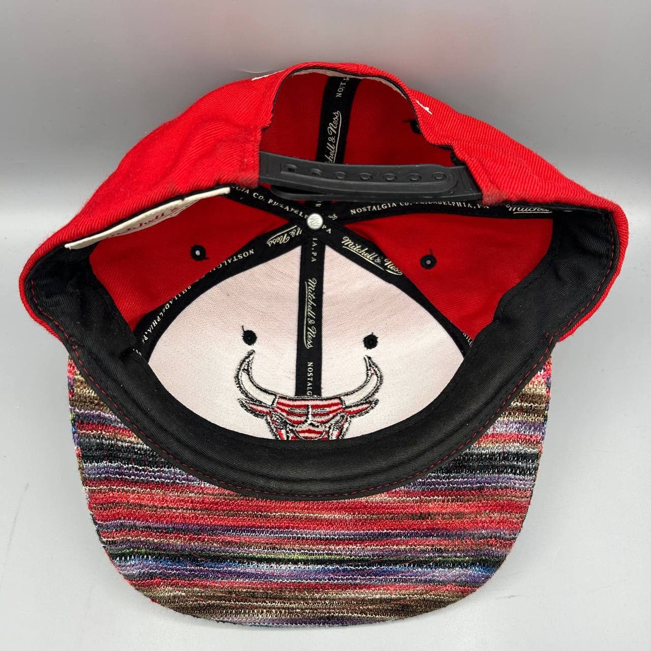 Mitchell & Ness Chicago Bulls Hat Men NBA Mitchell & Ness Snap Back Size ONE SIZE - 2 Thumbnail