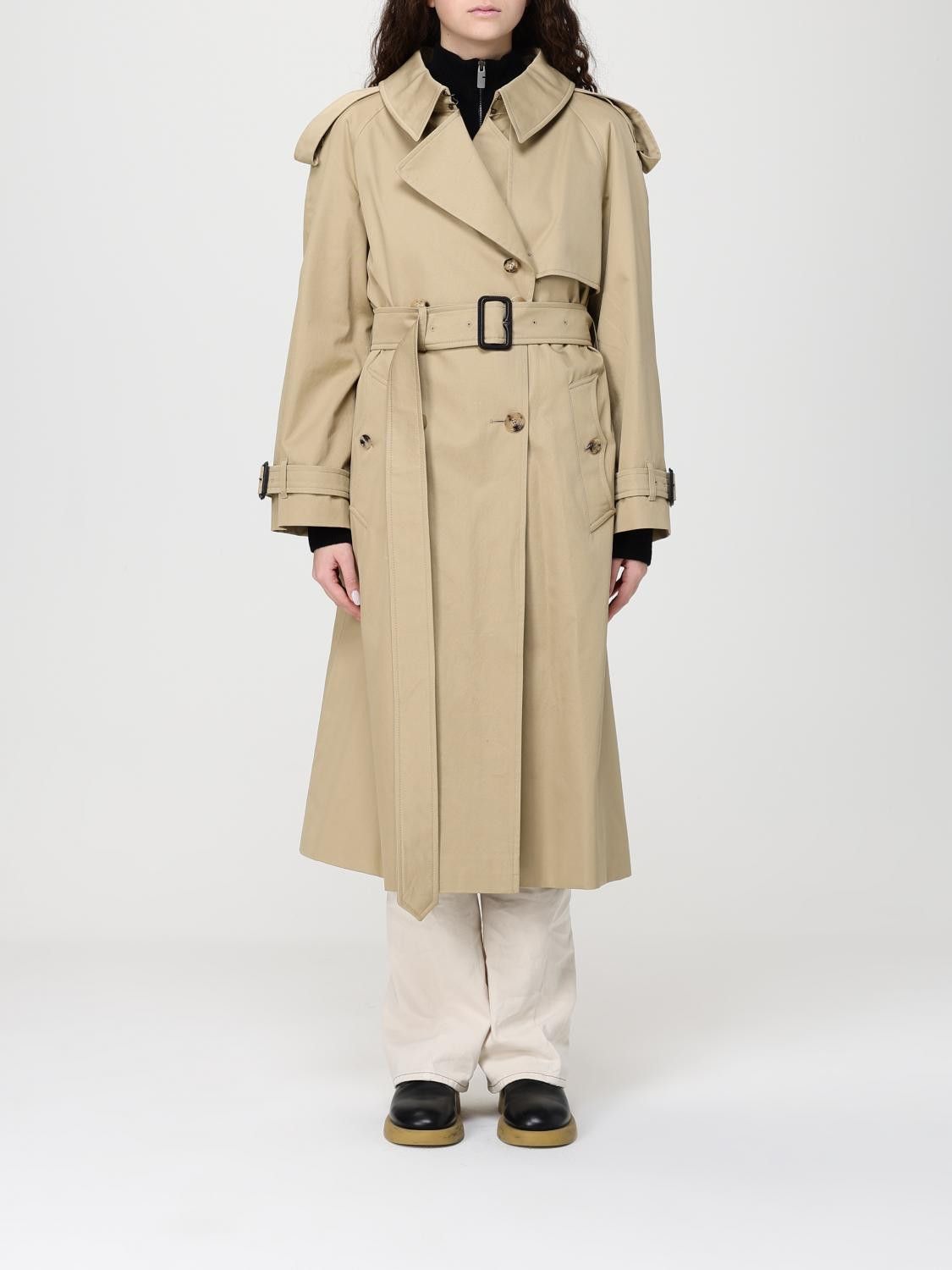 Burberry Burberry Jacket Woman Beige Size S / US 4 / IT 40 - 1 Thumbnail