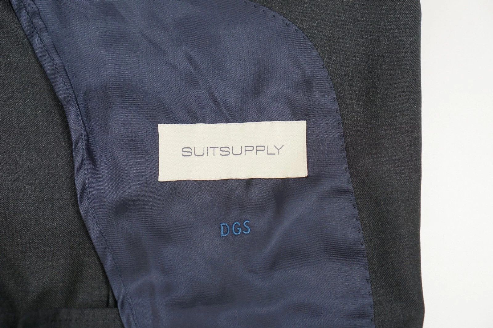 Suitsupply Men Suitsupply Suit La Spalla Grey Wool Peak Lapel Reda US36 Size 36R - 5 Thumbnail