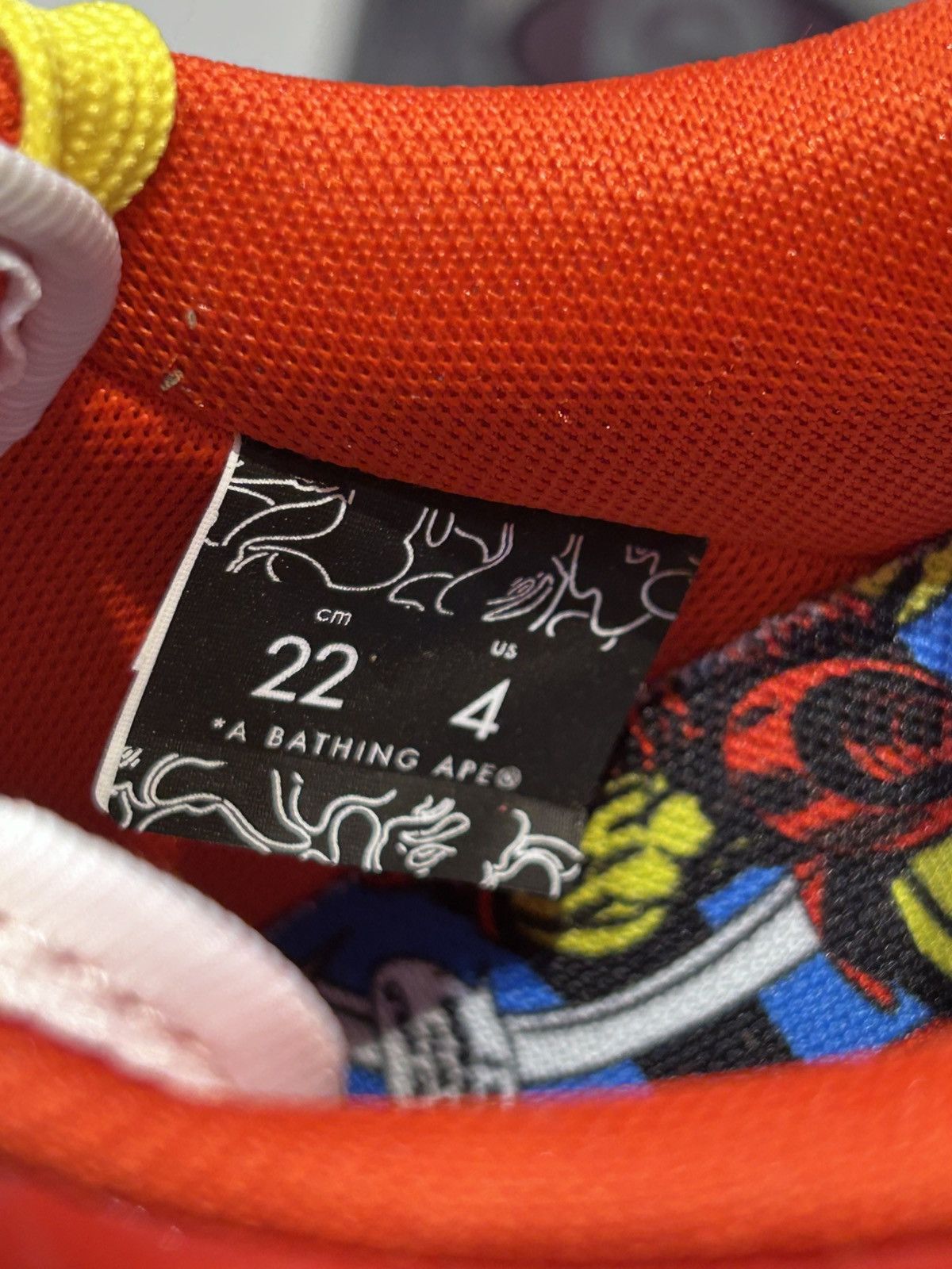 Bape × Marvel Comics Bape Bape Sta Marvel Ironman Size 4 Size US 5 / EU 37 - 8 Thumbnail