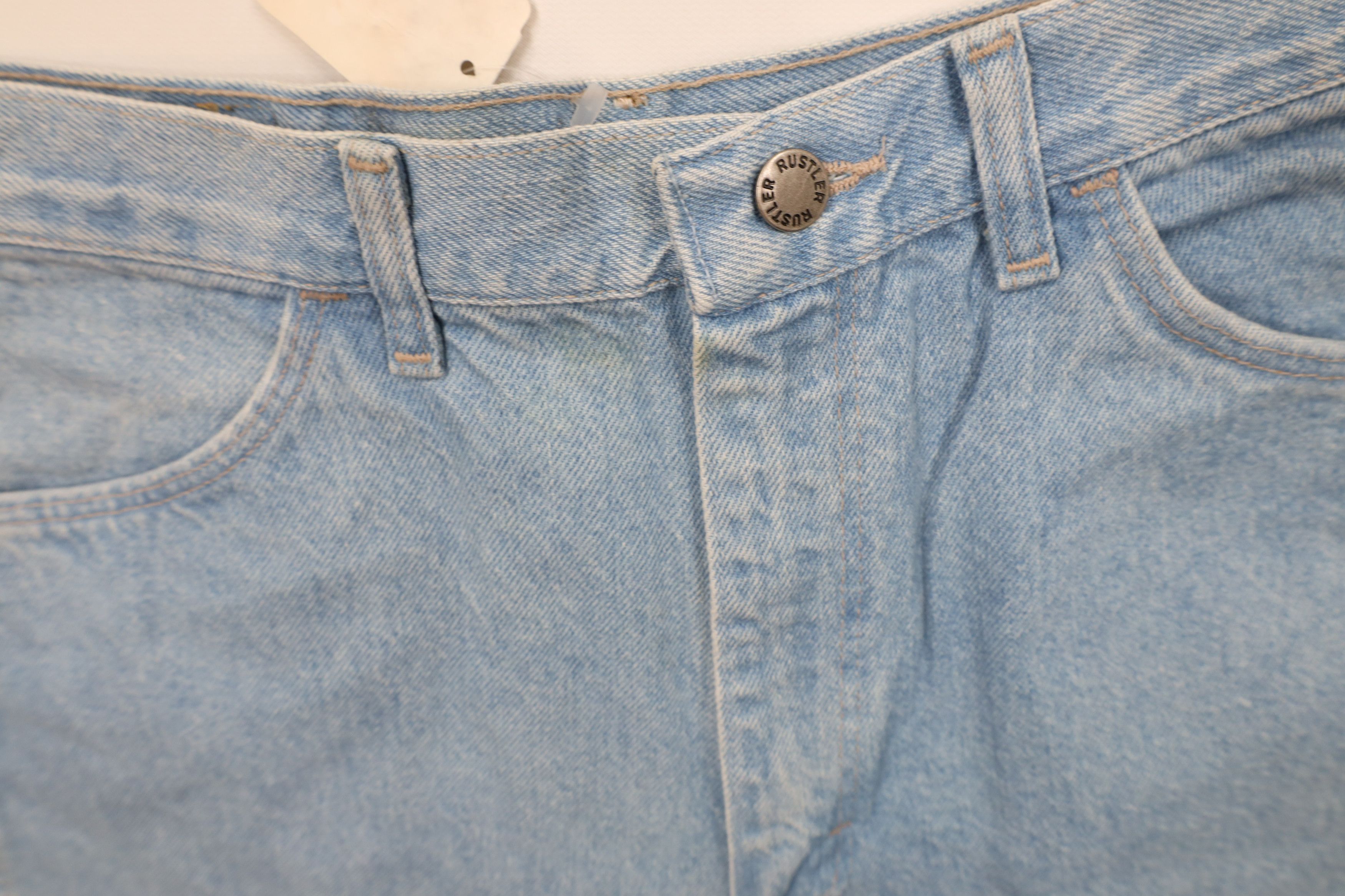 Vintage Deadstock Vintage 90s Streetwear Fit Tapered Leg Jeans USA Size 38" / US 16 / IT 52 - 7 Thumbnail
