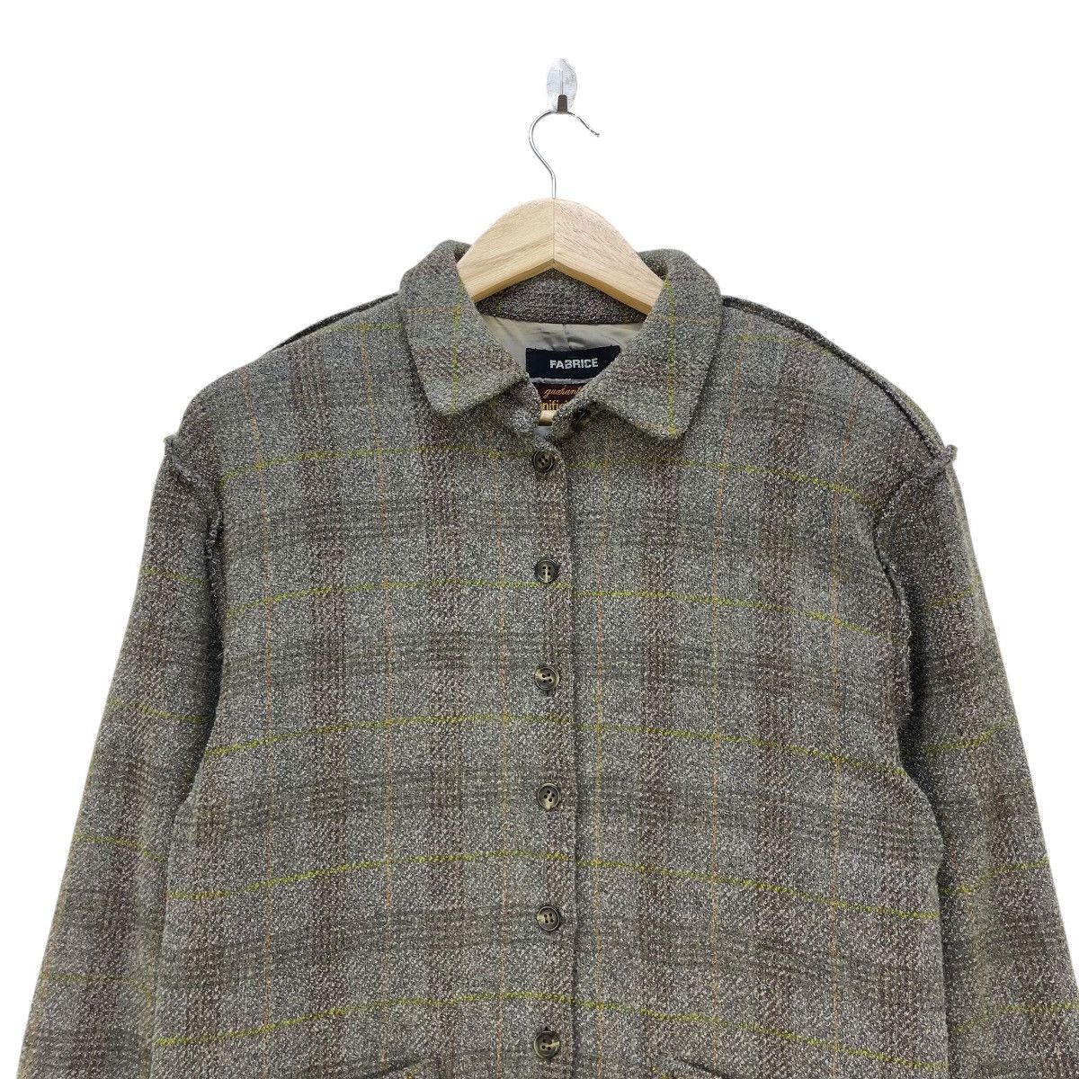 Issey Miyake 💥Vintage Fabrice Checked Jacket Size M / US 6-8 / IT 42-44 - 3 Thumbnail