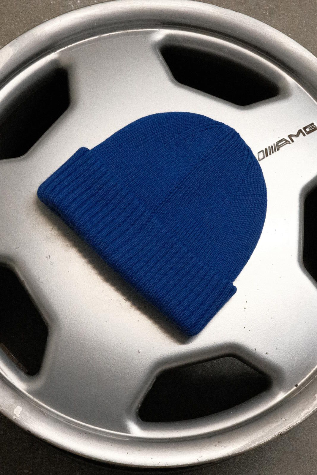 Unknown London Cozy Blue Knit Beanie Hat Size ONE SIZE - 2 Thumbnail