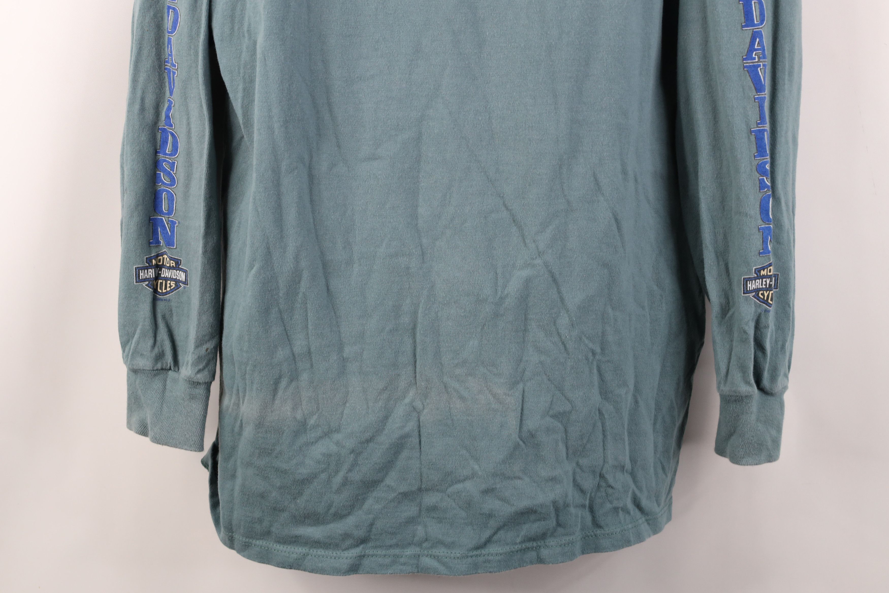 Harley Davidson Vintage Y2K 2000 Harley Davidson Long Sleeve T-Shirt USA Size US M / EU 48-50 / 2 - 3 Thumbnail