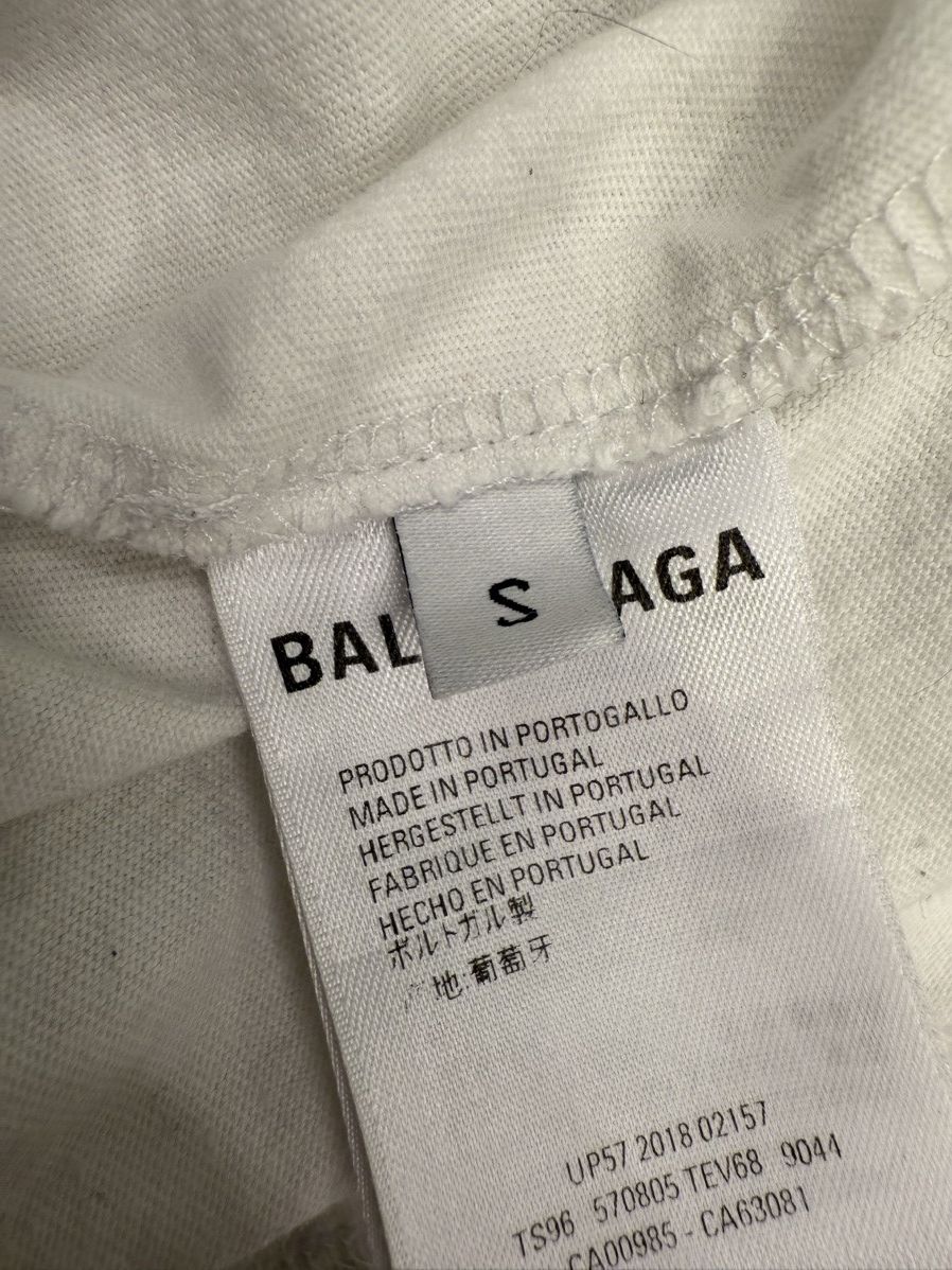 Balenciaga BALENCIAGA GOTHIC TATTOO T-SHIRT Size US M / EU 48-50 / 2 - 6 Thumbnail