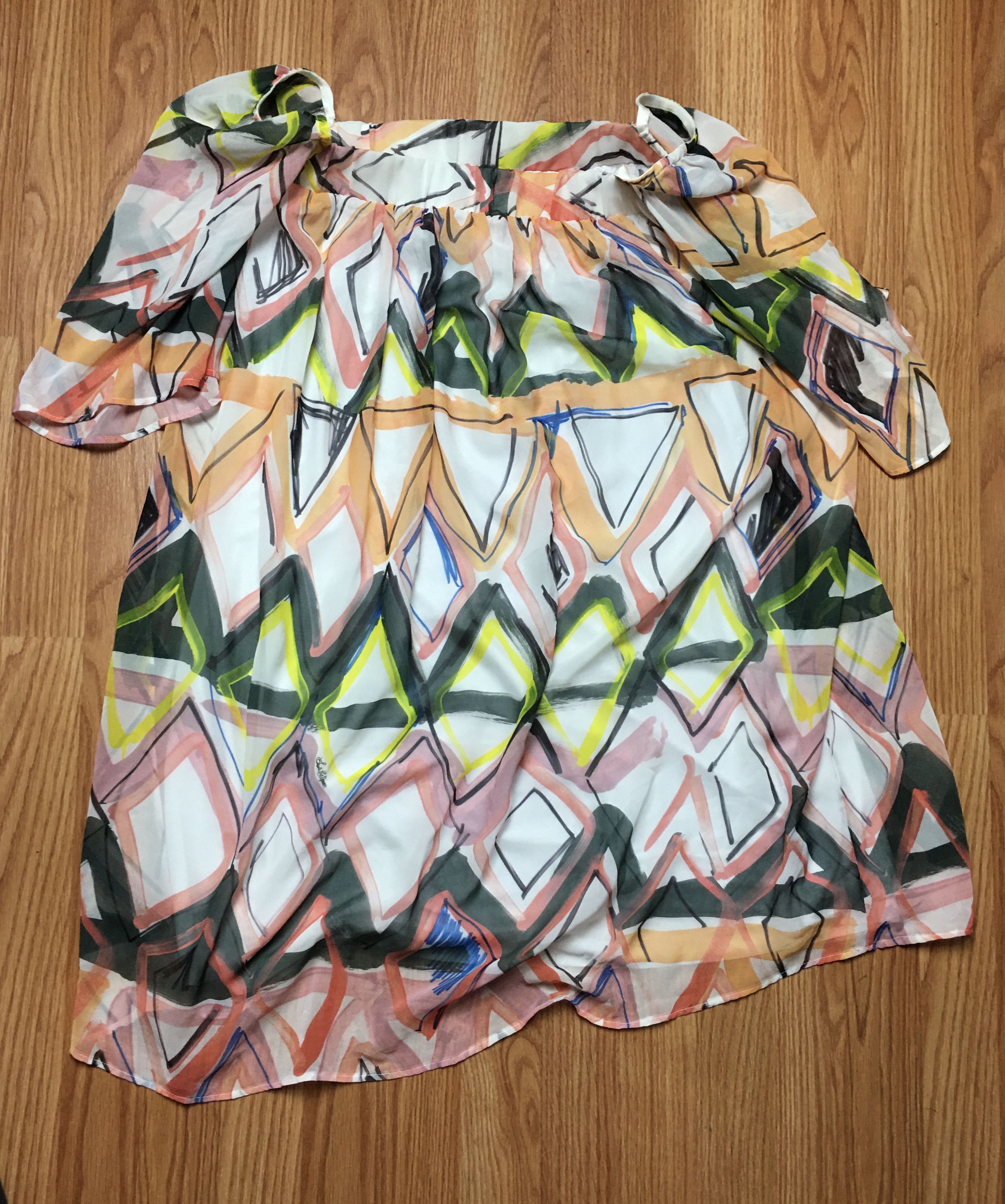 Designer Save the Queen Italy Printed Dress Size XS Size XS / US 0-2 / IT 36-38 - 7 Thumbnail