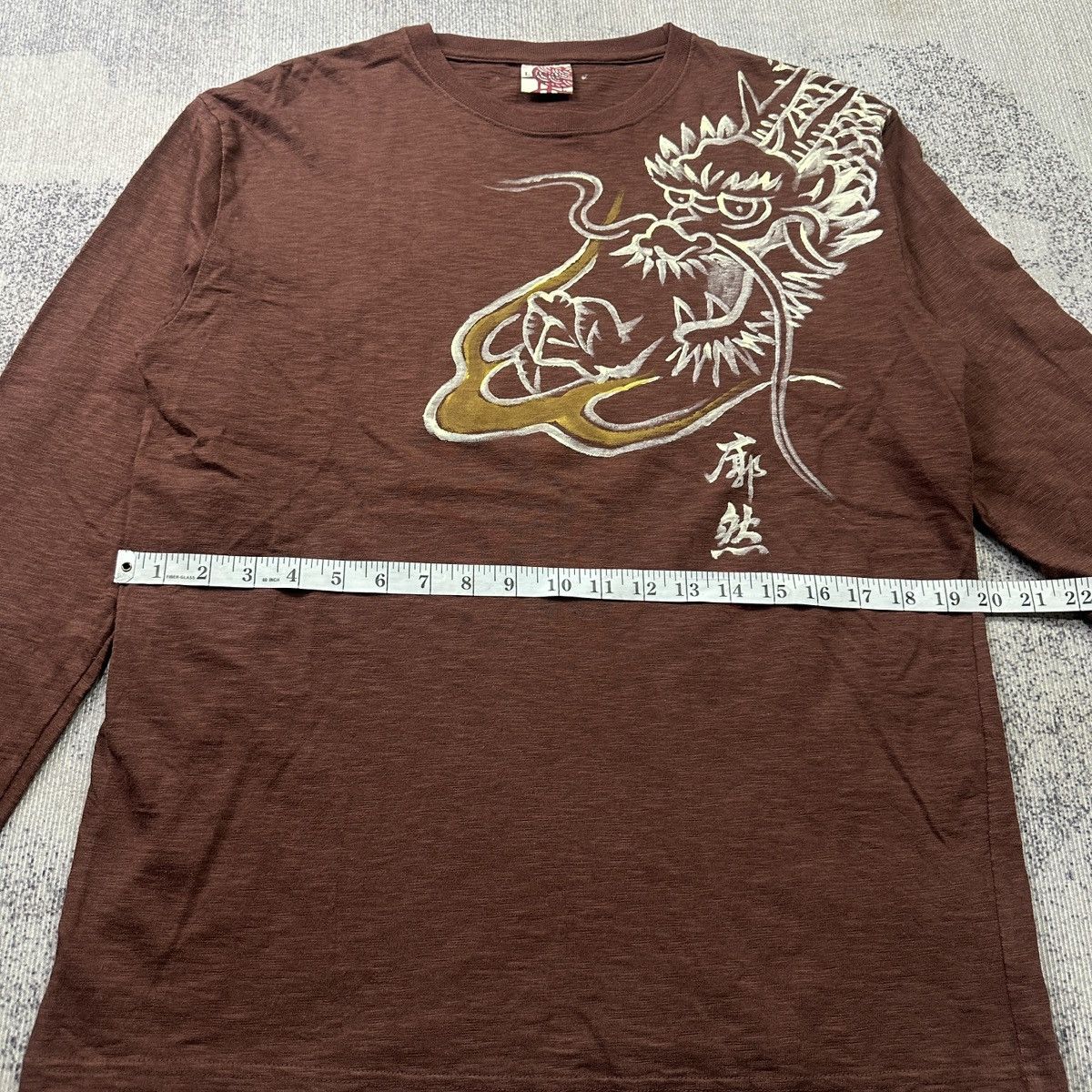Japanese Brand Sukajan longsleeve Tshirt Size US M / EU 48-50 / 2 - 5 Thumbnail
