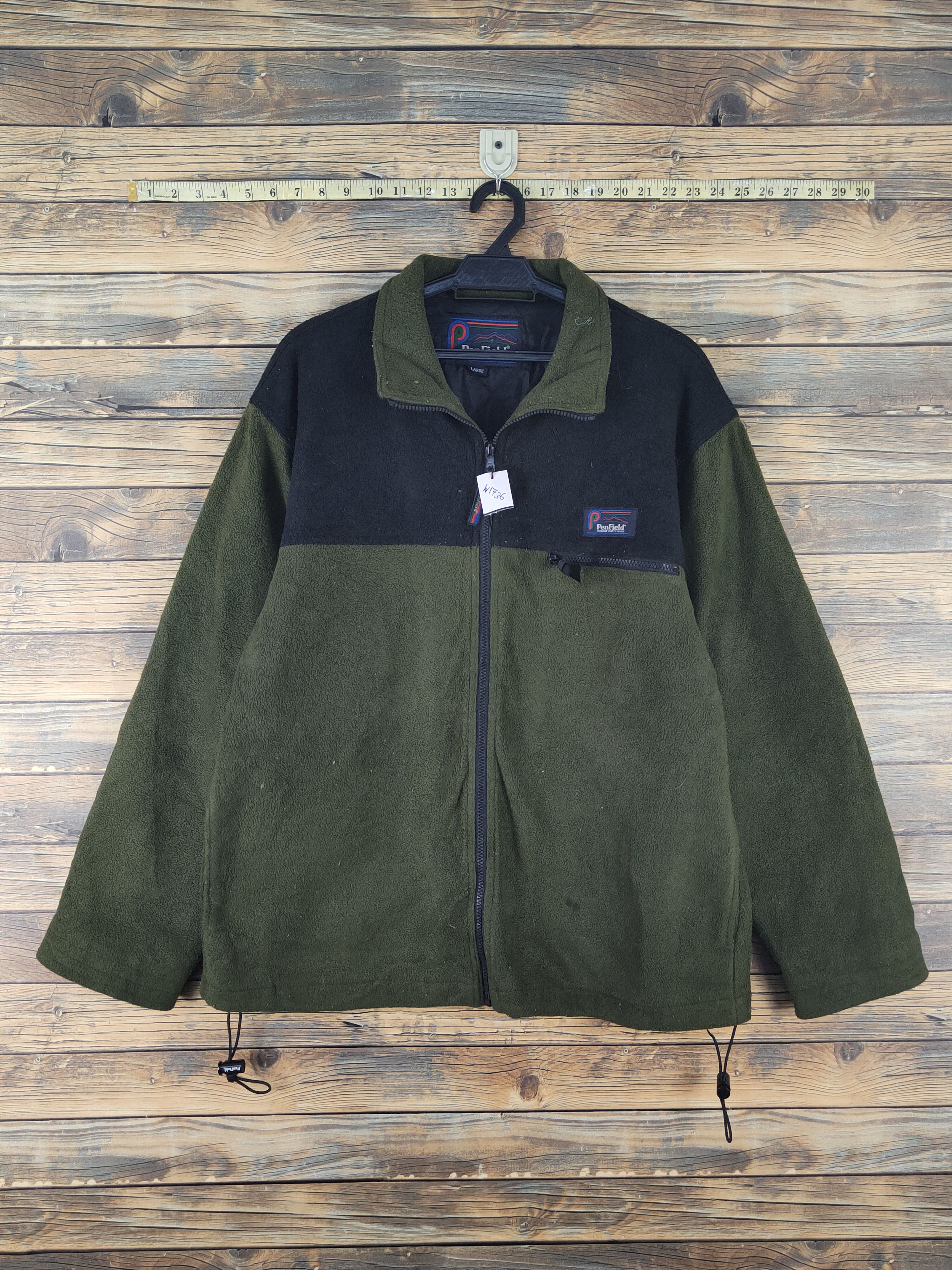 Penfield Penfield Black Olive Wool Sweatshirts #W1736 Size US L / EU 52-54 / 3 - 1 Thumbnail