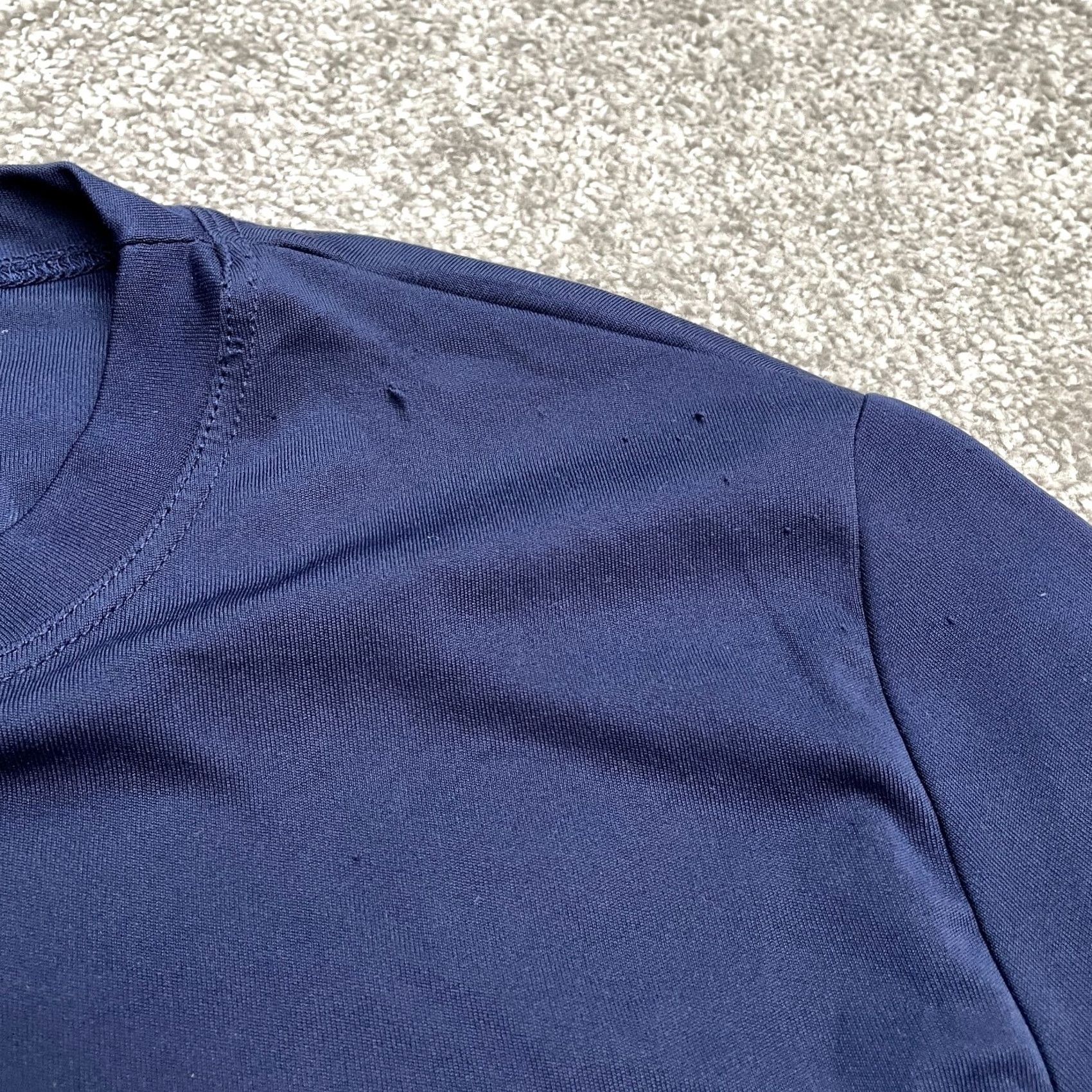 Vintage View Sports Marines Active T-Shirt Womens M Navy Blue Crew Neck Graphic Short Sleeve Shirt Mens? Size M / US 6-8 / IT 42-44 - 4 Thumbnail