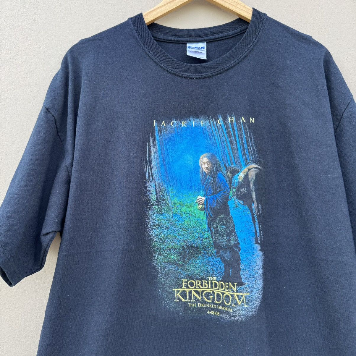 Vintage Vintage the forbidden kingdom jackee chan movie t shirt Size US XL / EU 56 / 4 - 2 Thumbnail