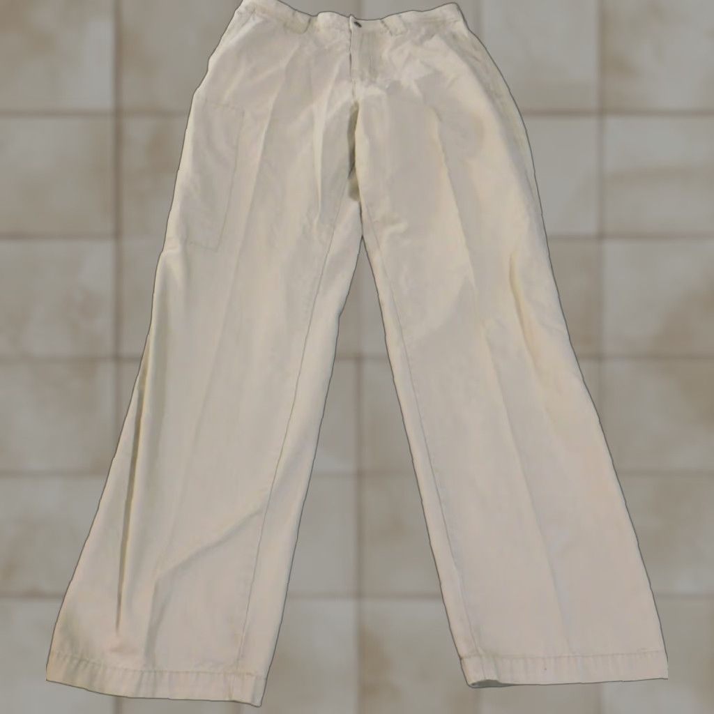 Vintage Columbia Pants Mens 32x32 Chino Straight Fit Casual Outdoor Beige Green 32 Inseam 32 Men Regular Vintage No Size US 32 / EU 48 - 1 Thumbnail
