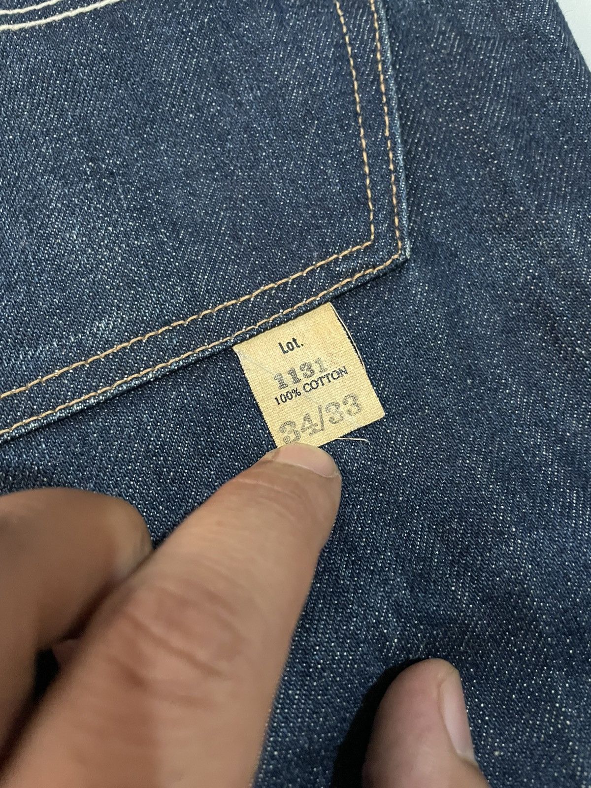 Japanese Brand Canton Overalls & Co Denim Work Pants With Buckle Back Size US 34 / EU 50 - 17 Thumbnail