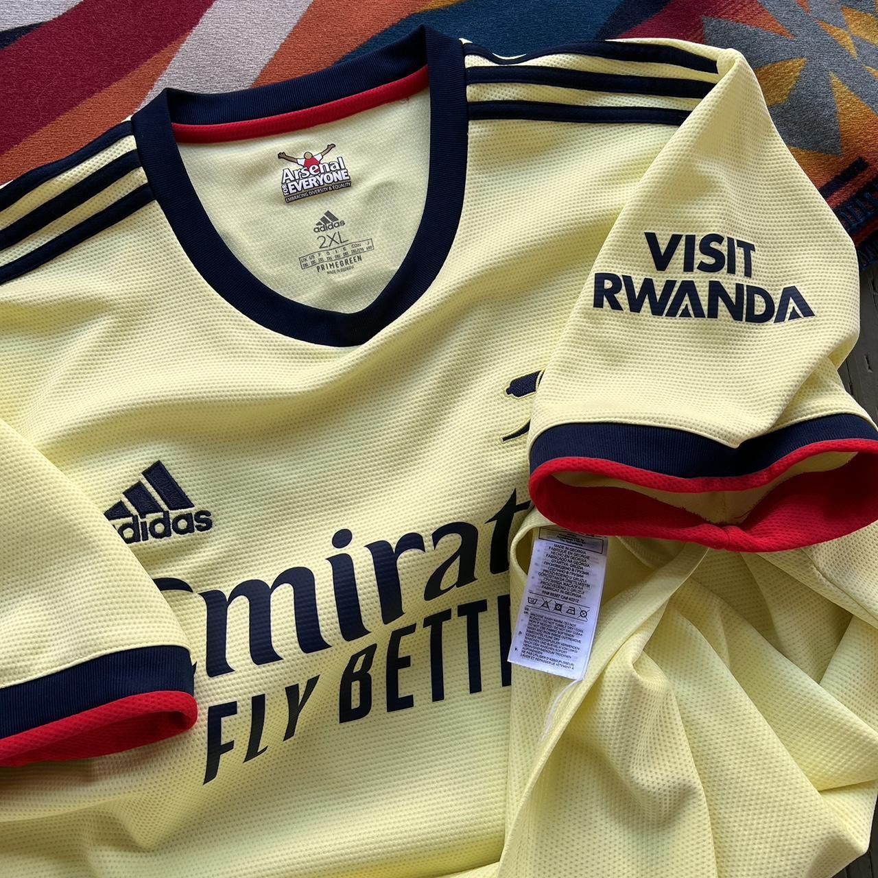 Adidas Adidas Arsenal Jersey Soccer Jersey Vintage Size US XXL / EU 58 / 5 - 5 Thumbnail