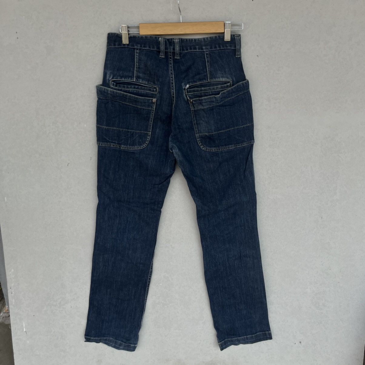 Other Vintage Rage Blue Denim Jeans Pullover Jumper Size 5 W15 L29 Size US 26 / EU 42 - 5 Thumbnail