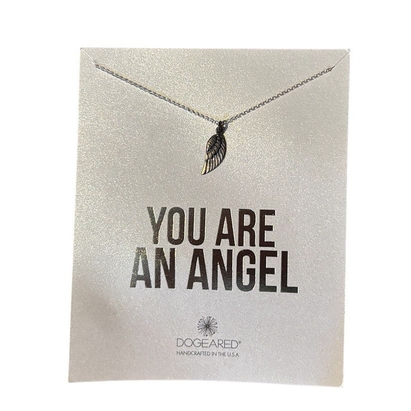 Other DOGEARED Guardian Angel Necklace 18” Angel Wing Charm | NWT Size ONE SIZE - 1 Thumbnail