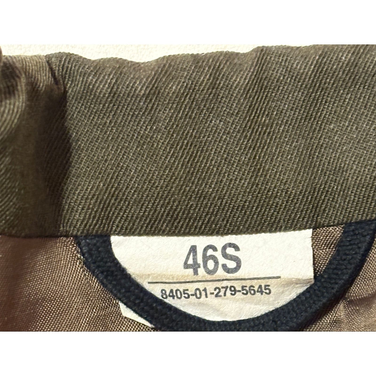 Other VTG DSCP 46S Military Crown Clothing USA Jacket NO BELT Size US S / EU 44-46 / 1 - 4 Thumbnail
