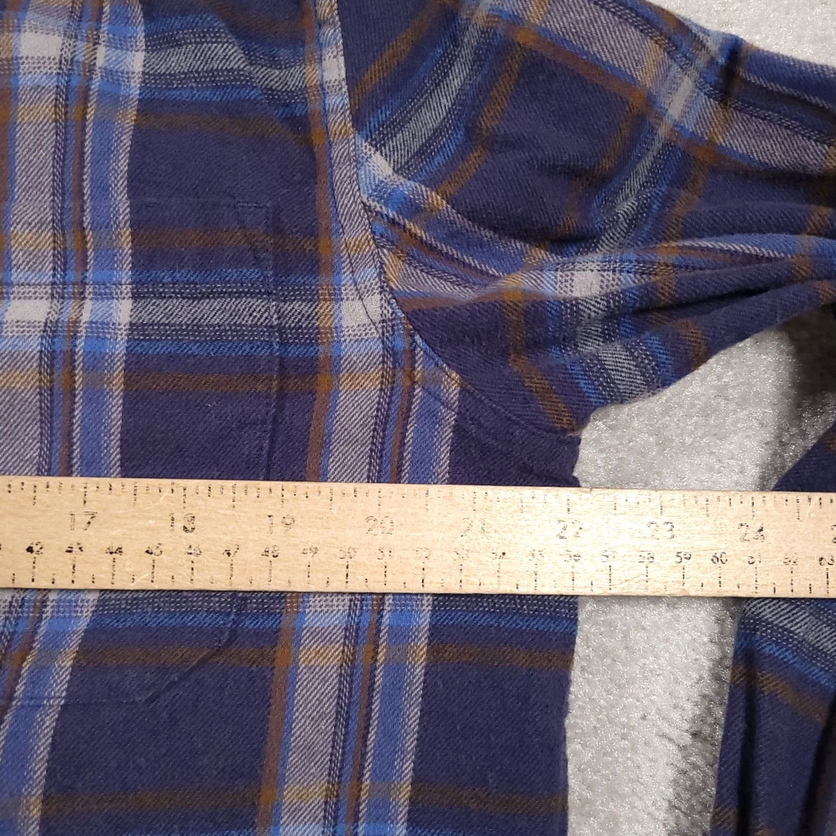 Eddie Bauer Eddie Bauer Flannel Shirt Mens Large Blue Plaid Long Sleeve Button Up Cotton Size US L / EU 52-54 / 3 - 7 Thumbnail