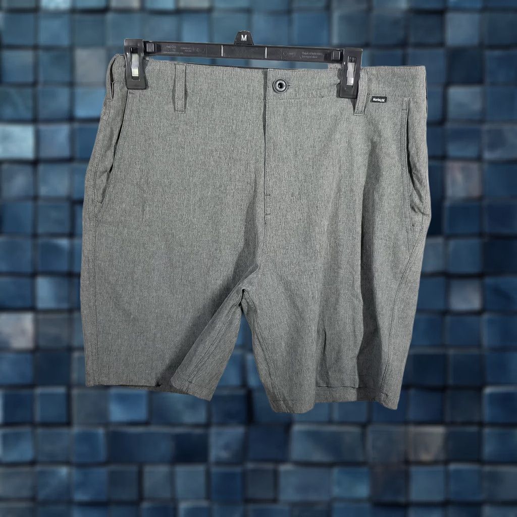 Hurley Hurley Phantom Shorts Mens 30 Gray Modern Fit 18.5 Inch Hybrid Stretch Shirt? Size US 30 / EU 46 - 1 Thumbnail