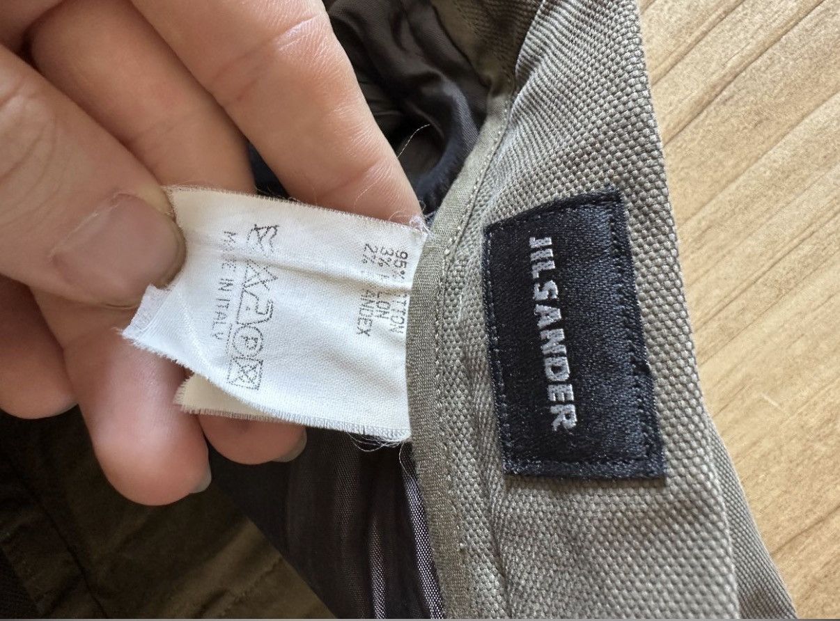 Jil Sander Jim sander straight leg trouser Size US 34 / EU 50 - 5 Thumbnail