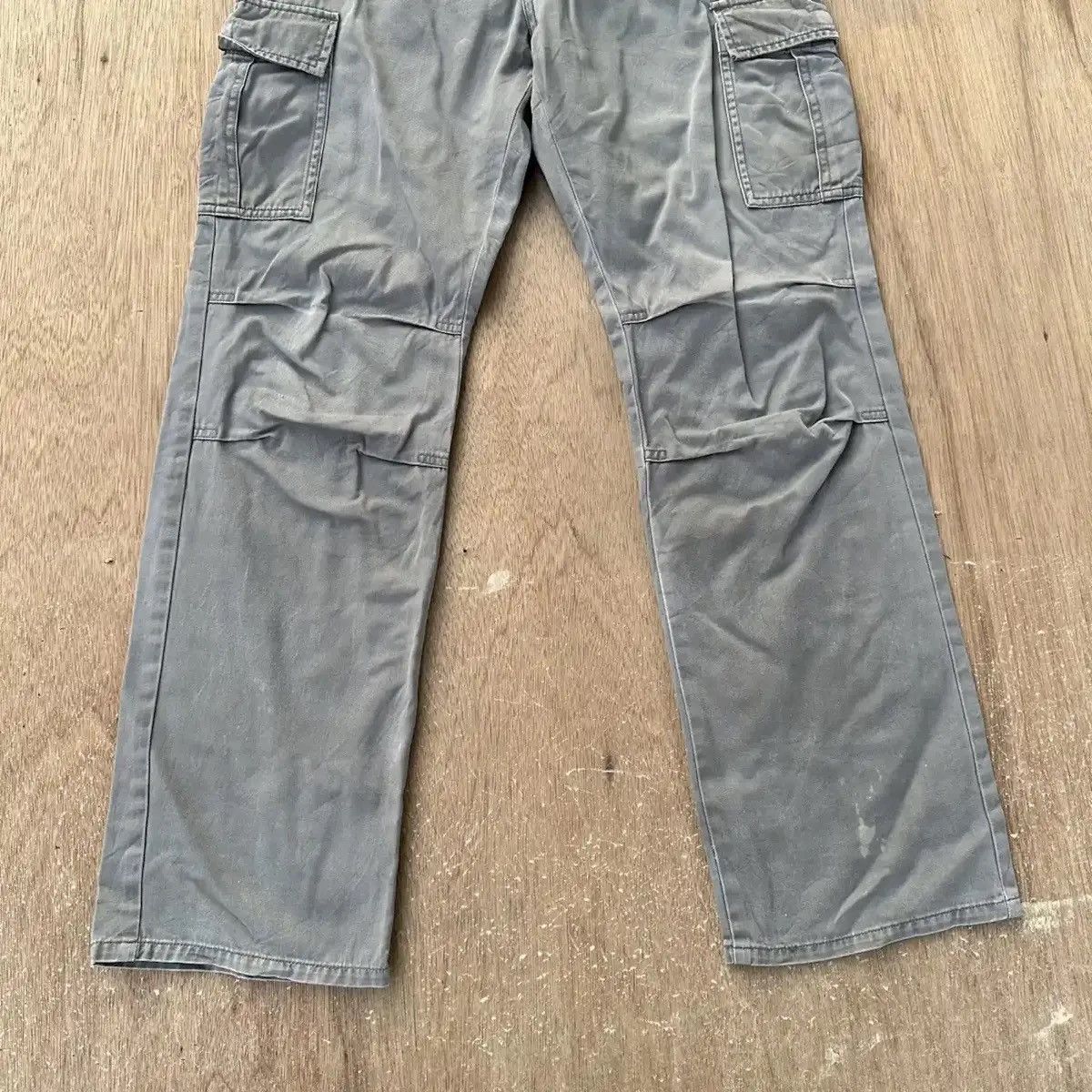Edition Japan AMORE PURE VINTAGE DOUBLE WAIST JAPANESE TROUSERS FADED PANT Size US 28 / EU 44 - 4 Thumbnail