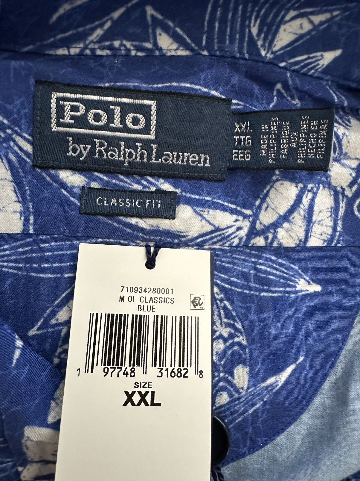 Polo Ralph Lauren Polo Ralph Lauren Tropical Hawaiian Riviera Button Shirt Size US XXL / EU 58 / 5 - 7 Thumbnail