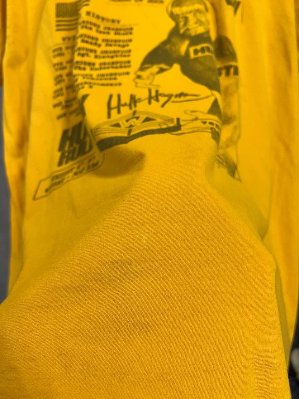 WWE × WWF Hall Hogan WWE WWF wrestling tee Size US XL / EU 56 / 4 - 6 Thumbnail