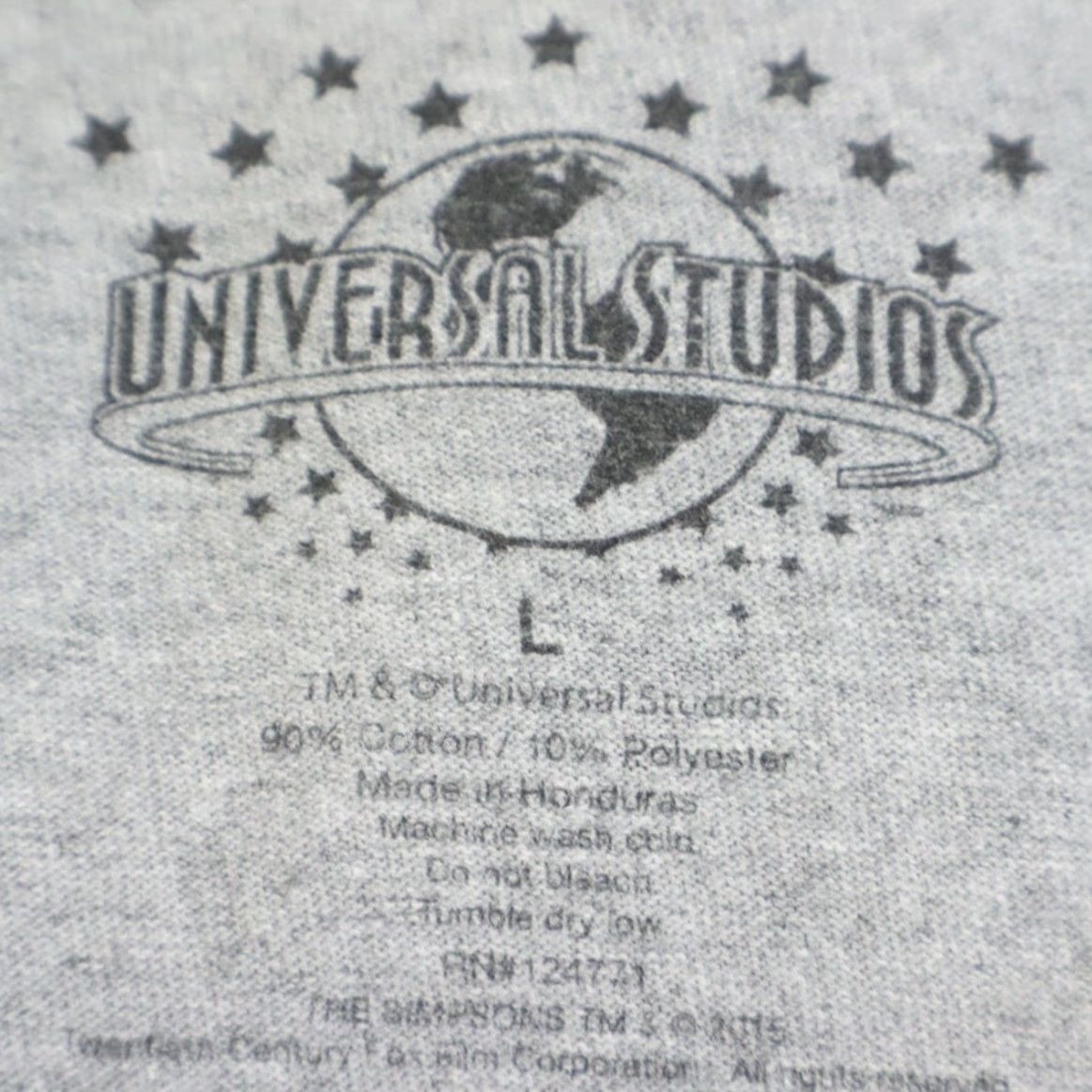 Vintage Universal Studios The Simpsons Vacation Solid T-Shirt Gray Men's L Shirt Mens L Gray The Simpsons Vacation Universal Studios T-Shirt Size US L / EU 52-54 / 3 - 5 Thumbnail