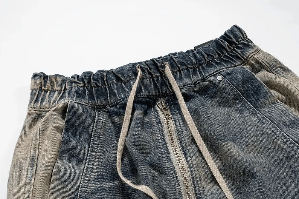Designer × Vintage Jeans with ribbons and pockets style Harajuku y2k Size US 34 / EU 50 - 4 Thumbnail